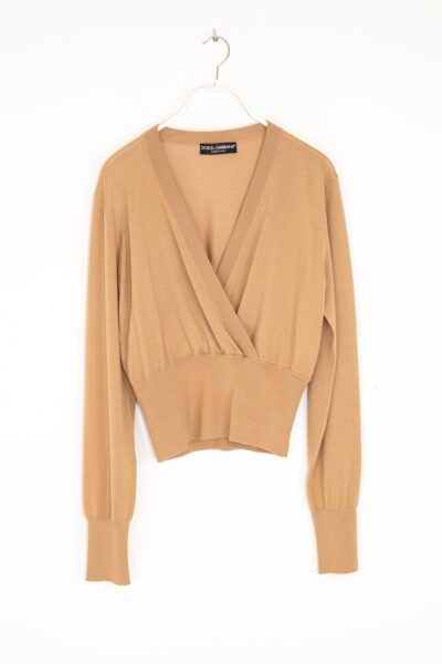 Dolce & Gabbana Strickpullover in Beige