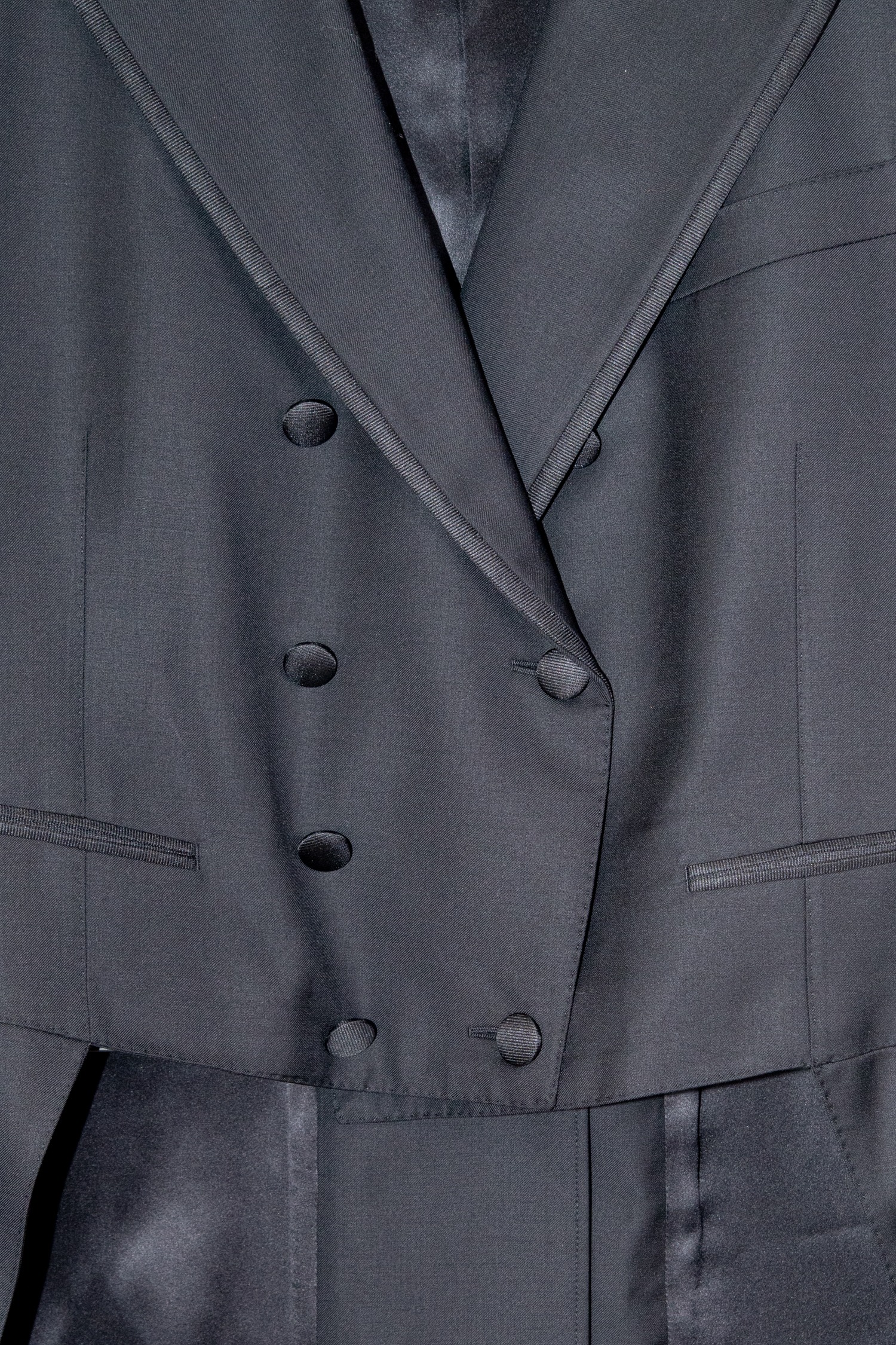 Dolce & Gabbana Doppelreihiger Smoking in Schwarz