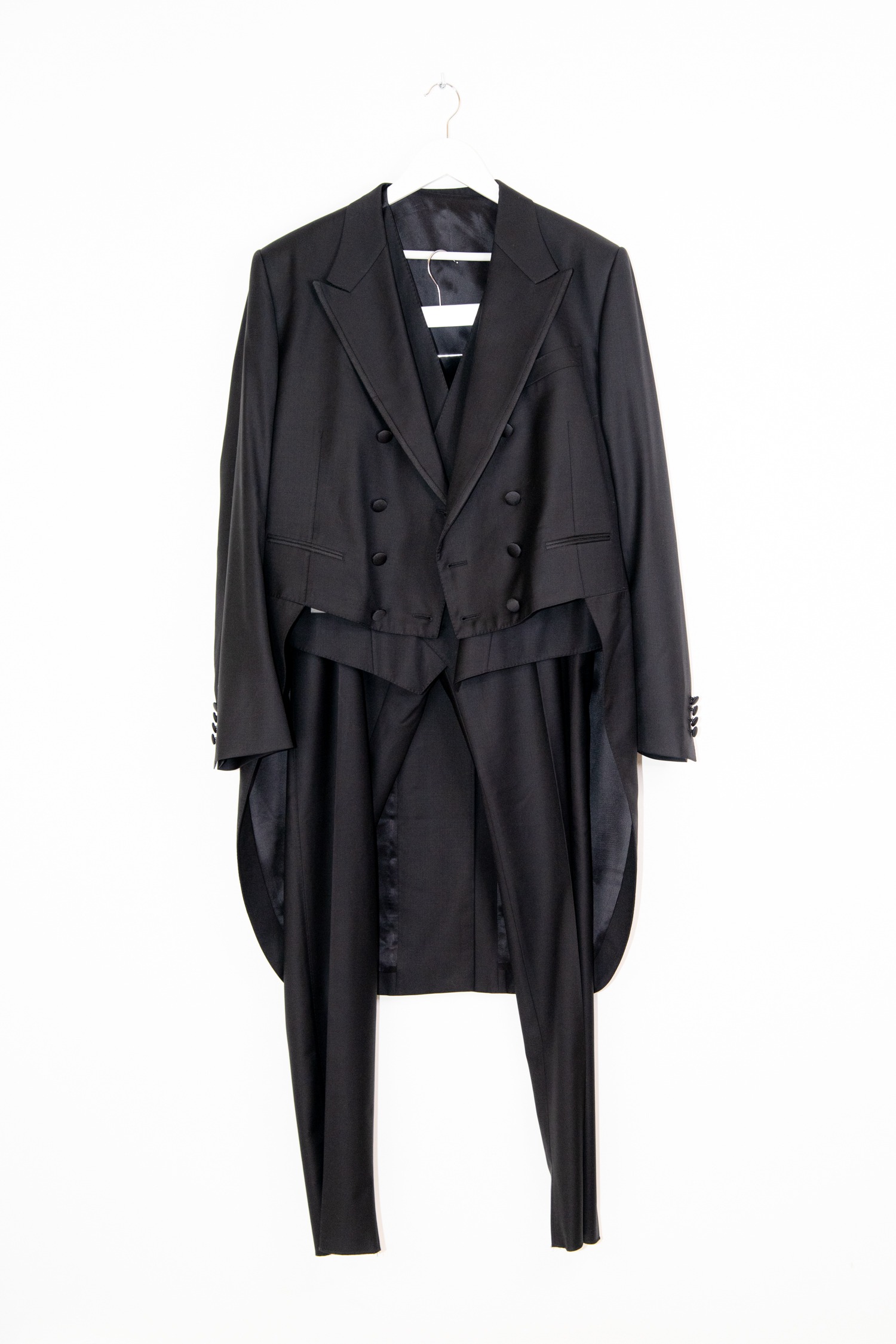 Dolce & Gabbana Doppelreihiger Smoking in Schwarz