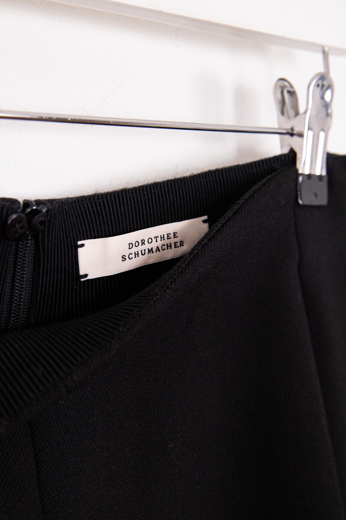 Dorothee Schumacher Rock mit Kellerfalten in Schwarz