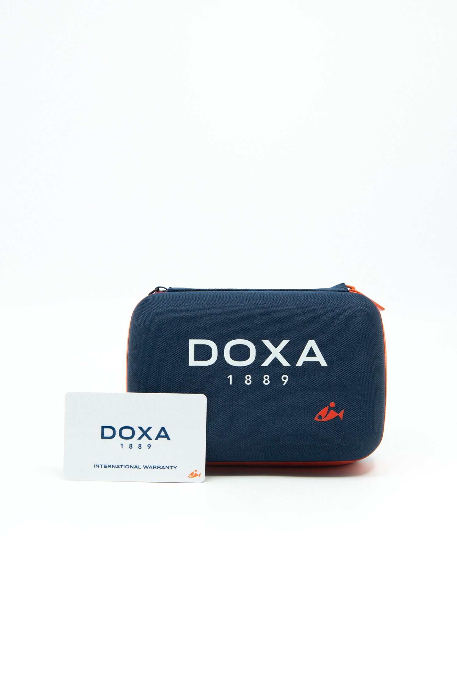 Doxa „SUB 200T Professional“ Taucheruhr in Silber und Orange