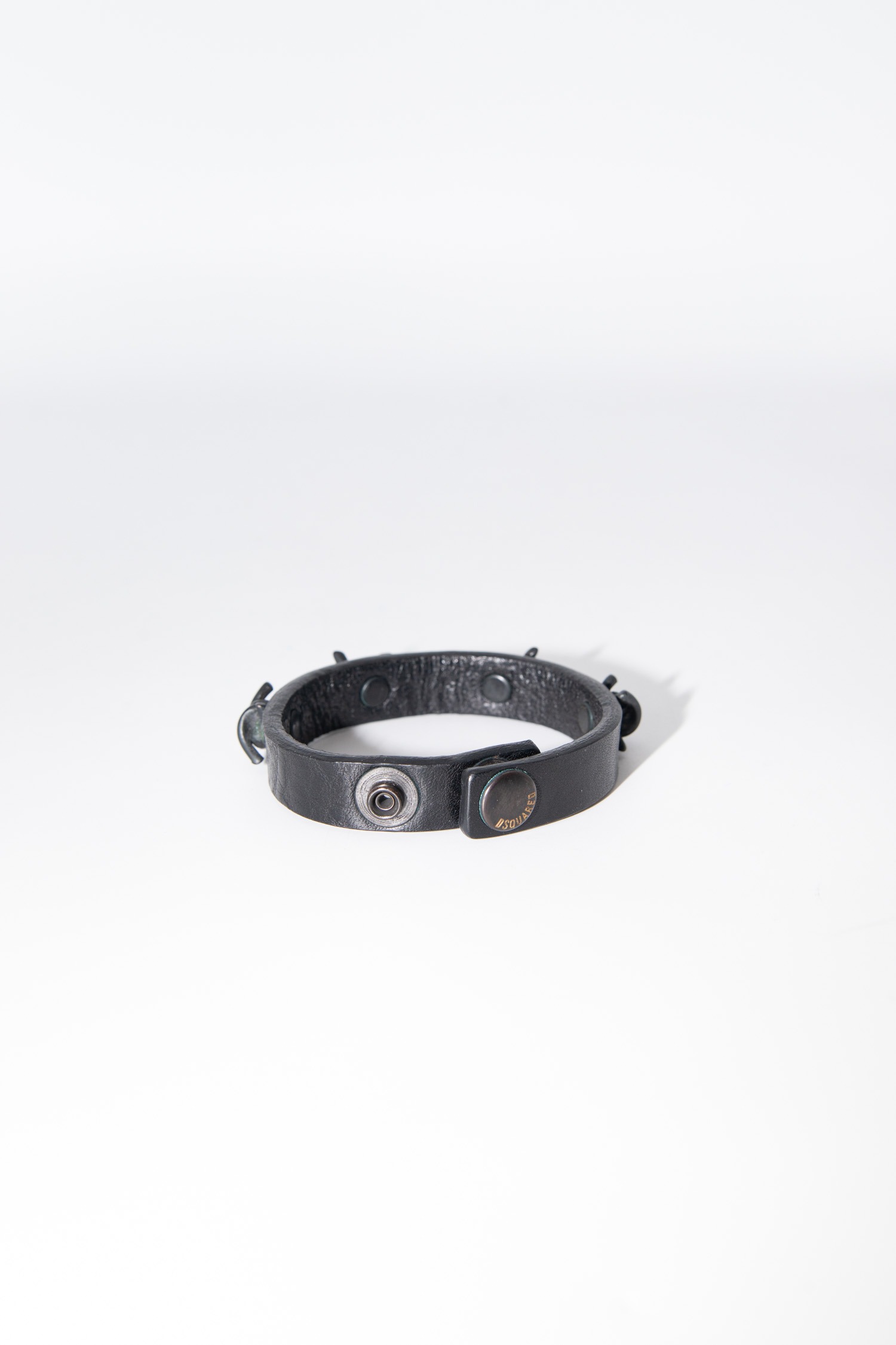 Dsquared schmales Stacheldraht-Armband in Schwarz