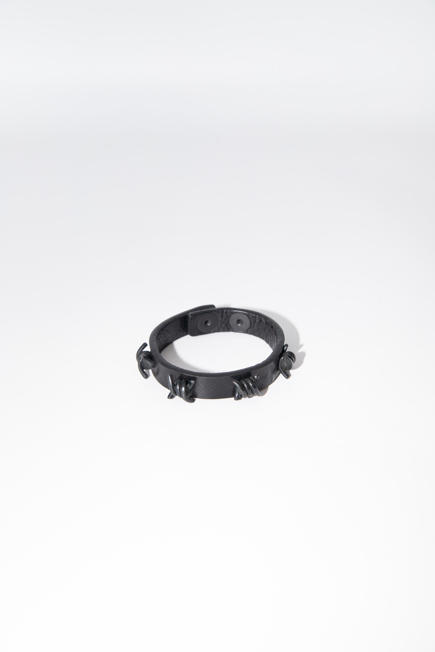Dsquared schmales Stacheldraht-Armband in Schwarz