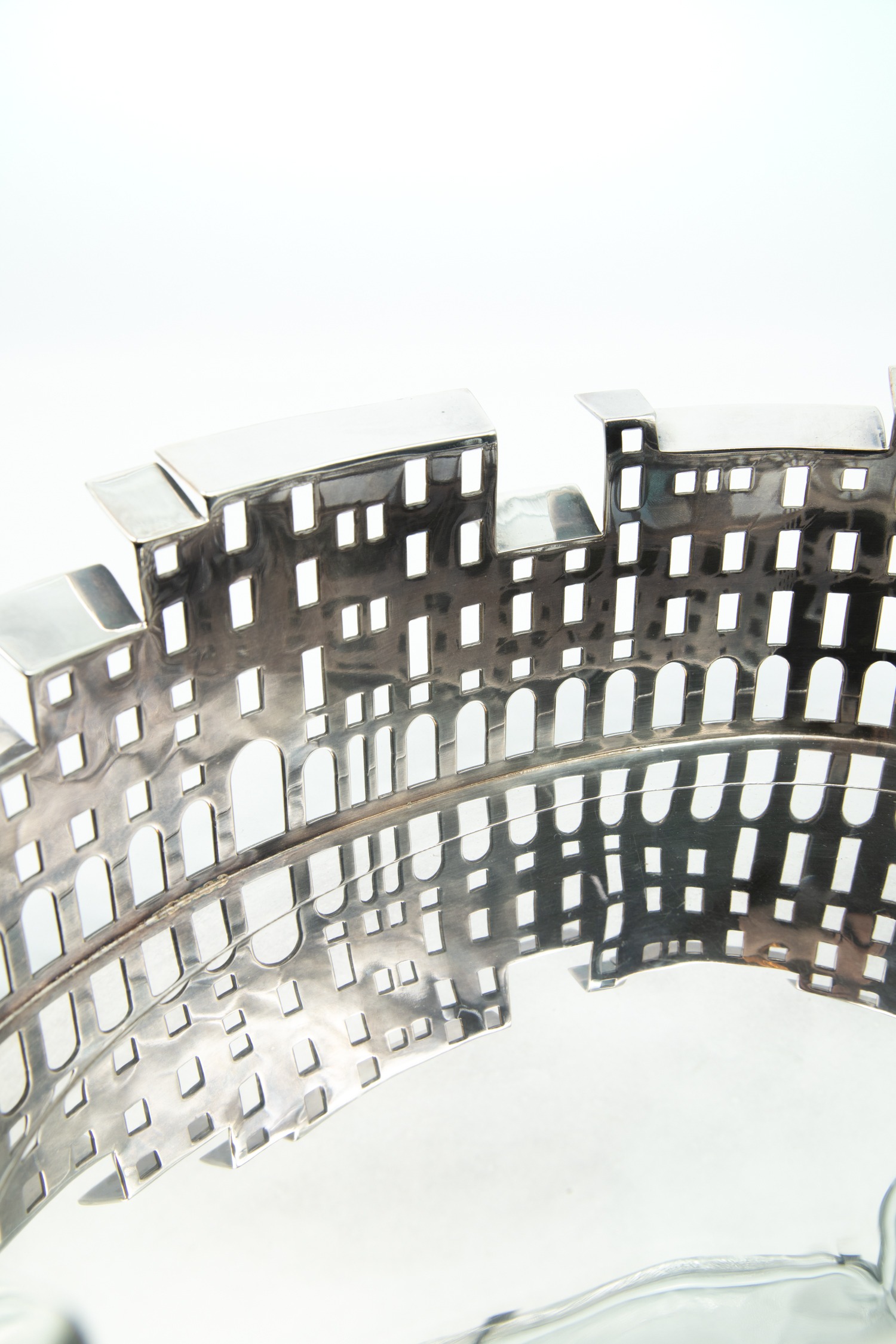 Driade x Fabio Novembre „LUCCA“ Tablett in Silber