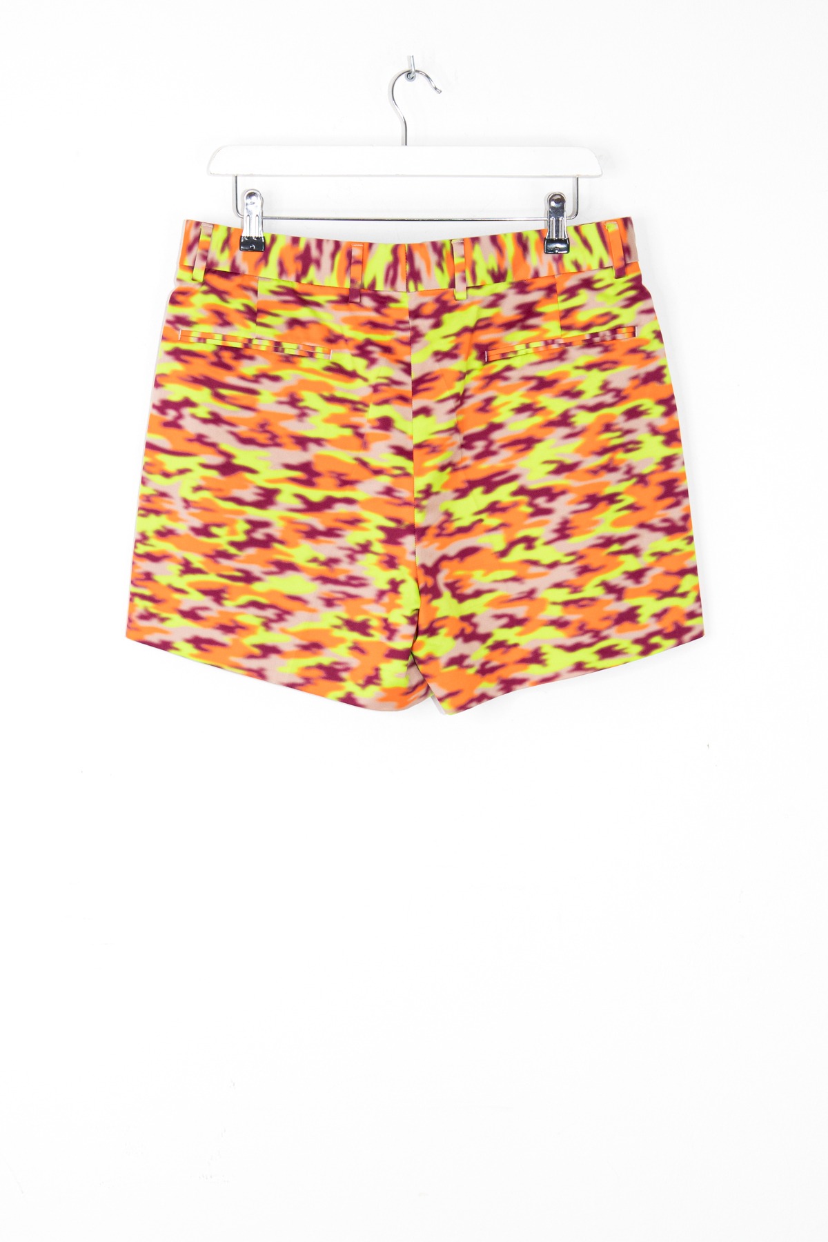 Dries van Noten Shorts mit Muster in Orange, Grün und Bunt