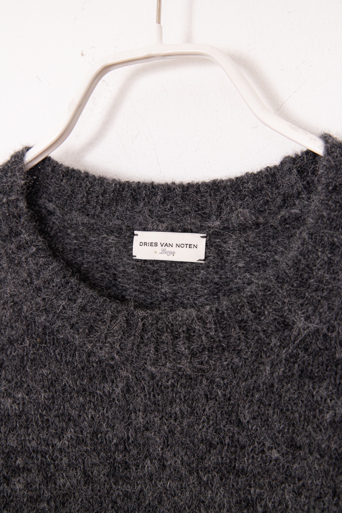 Dries Van Noten Strickpullover in Grau