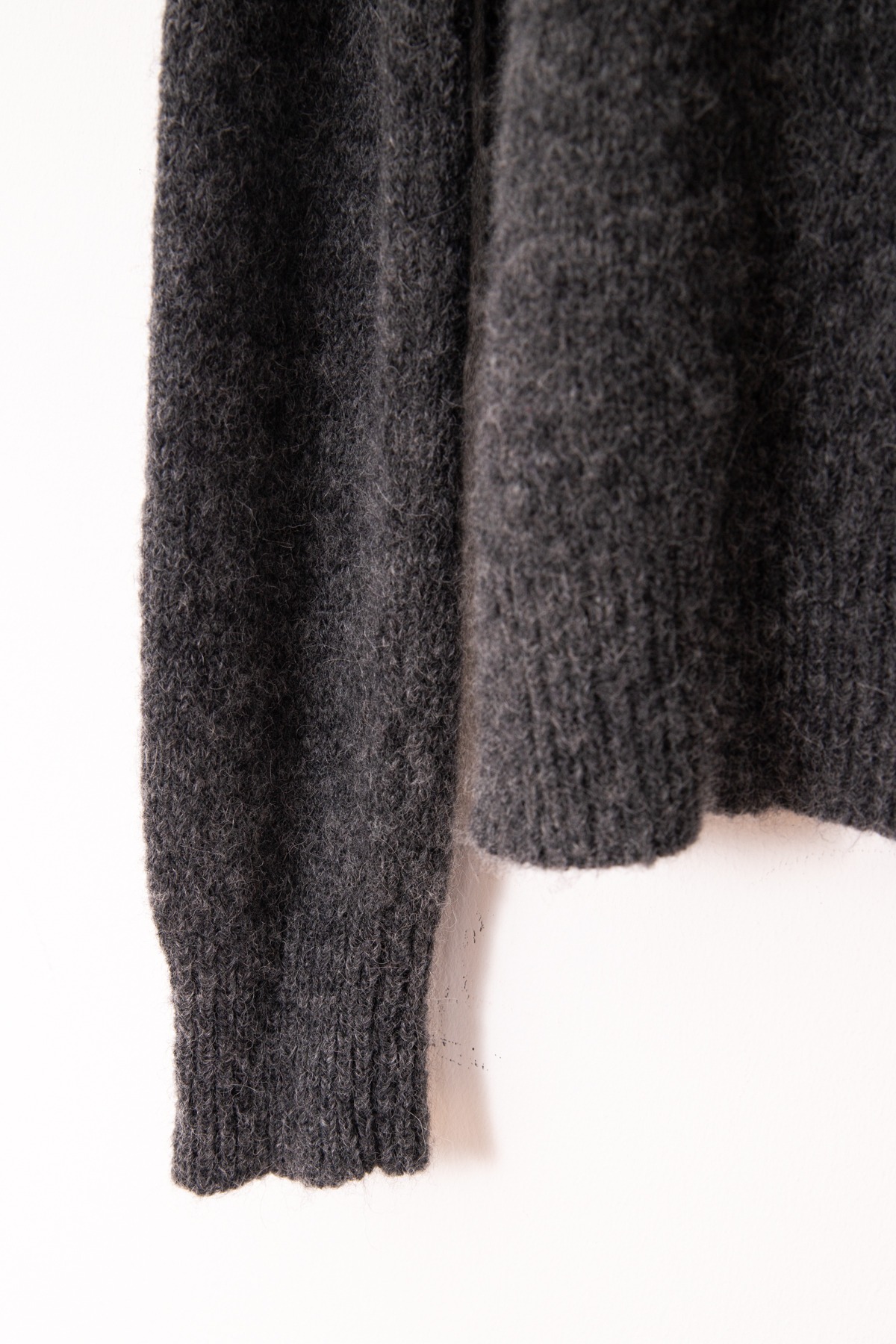 Dries Van Noten Strickpullover in Grau