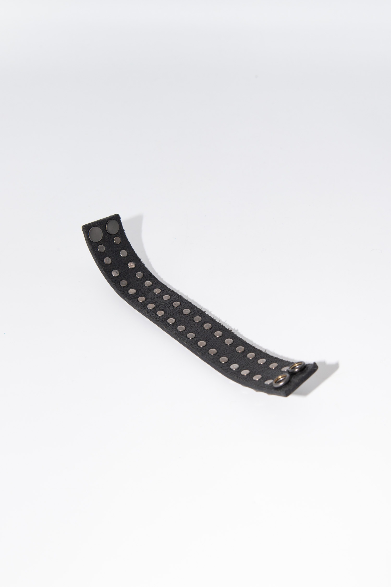 Dsquared Nietenarmband in Braun und Silber