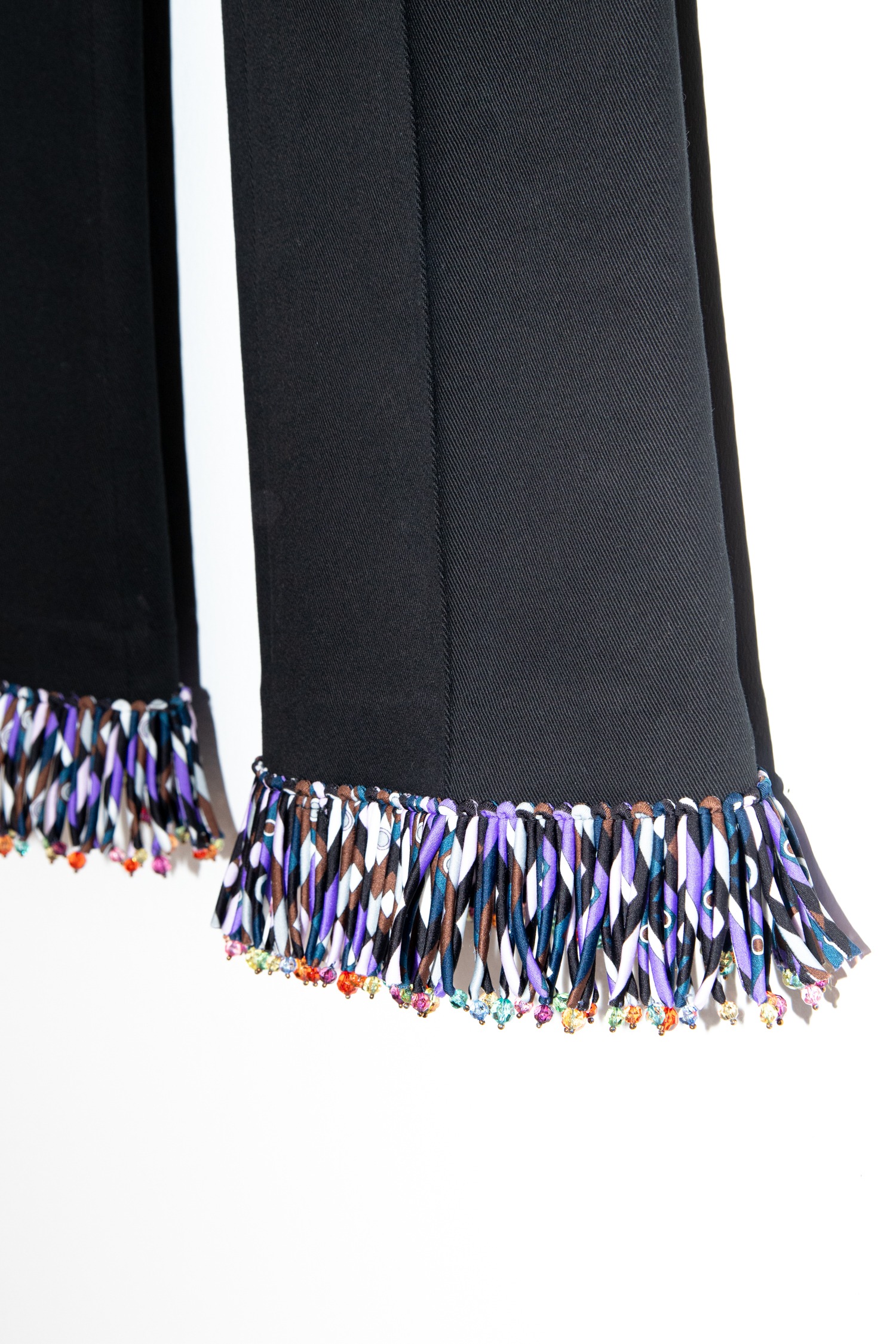 Emilio Pucci Hose in Schwarz und Lila