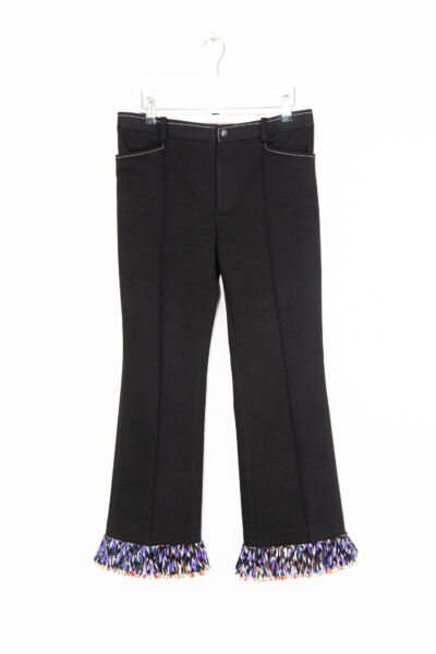 Emilio Pucci Hose in Schwarz und Lila