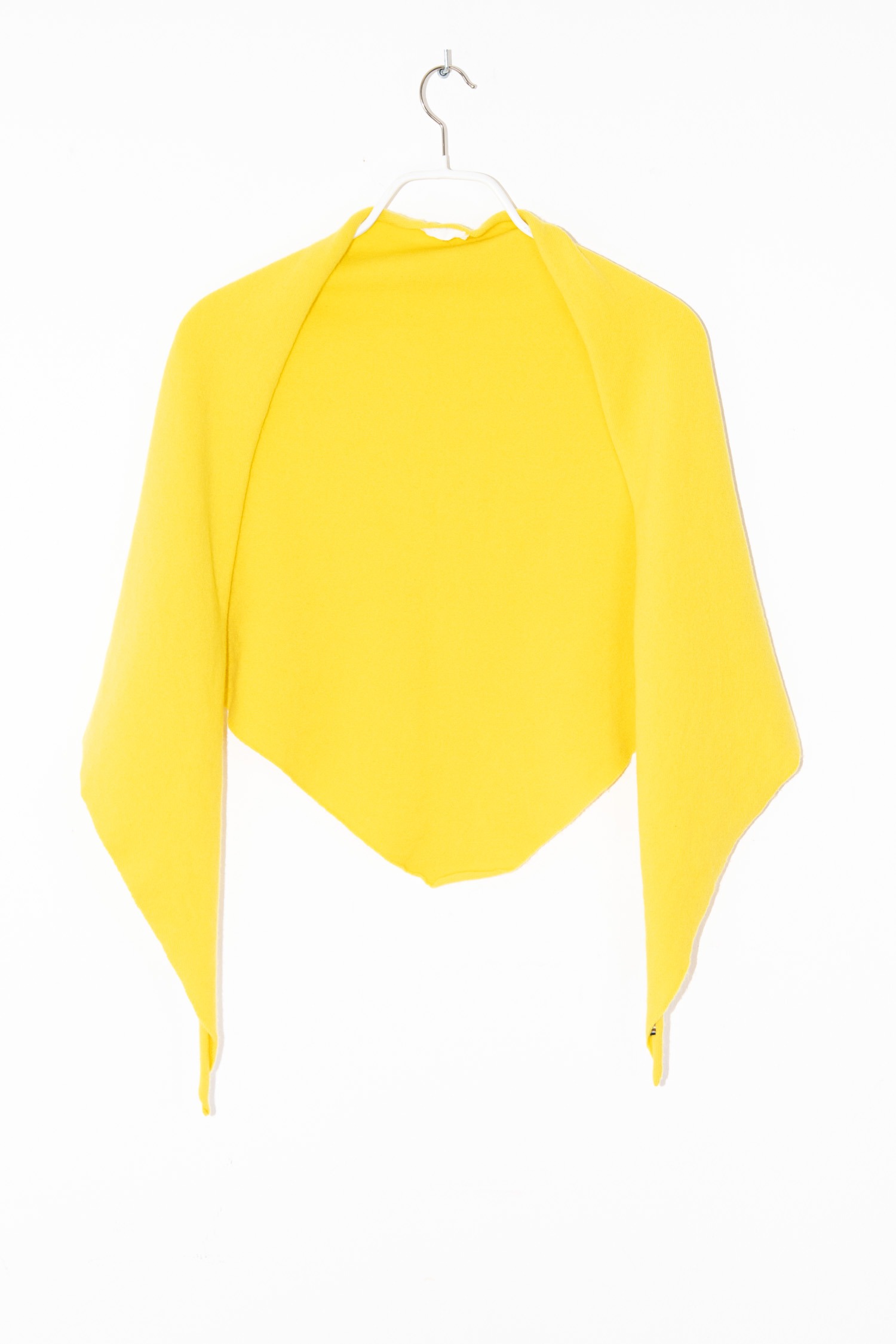 Extreme Cashmere "No. 150" Dreieckstuch in Gelb