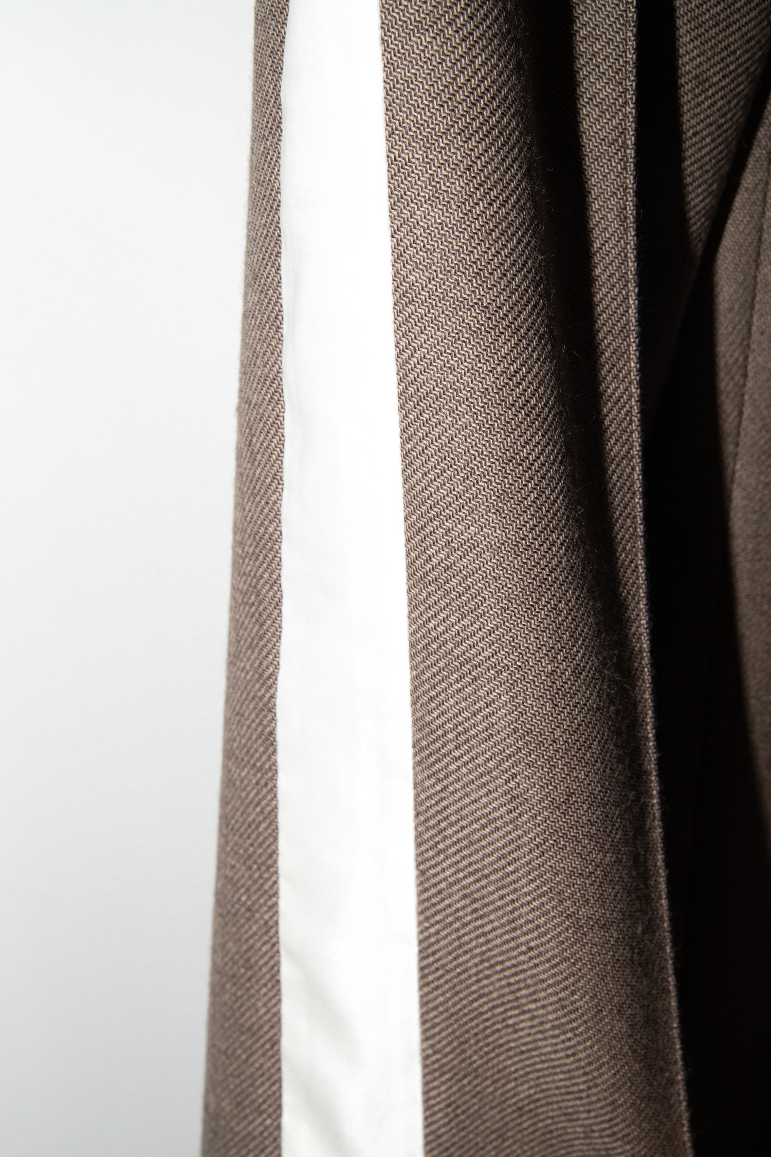 Fendi "Porphry" Hose mit Streifen in Hellbraun