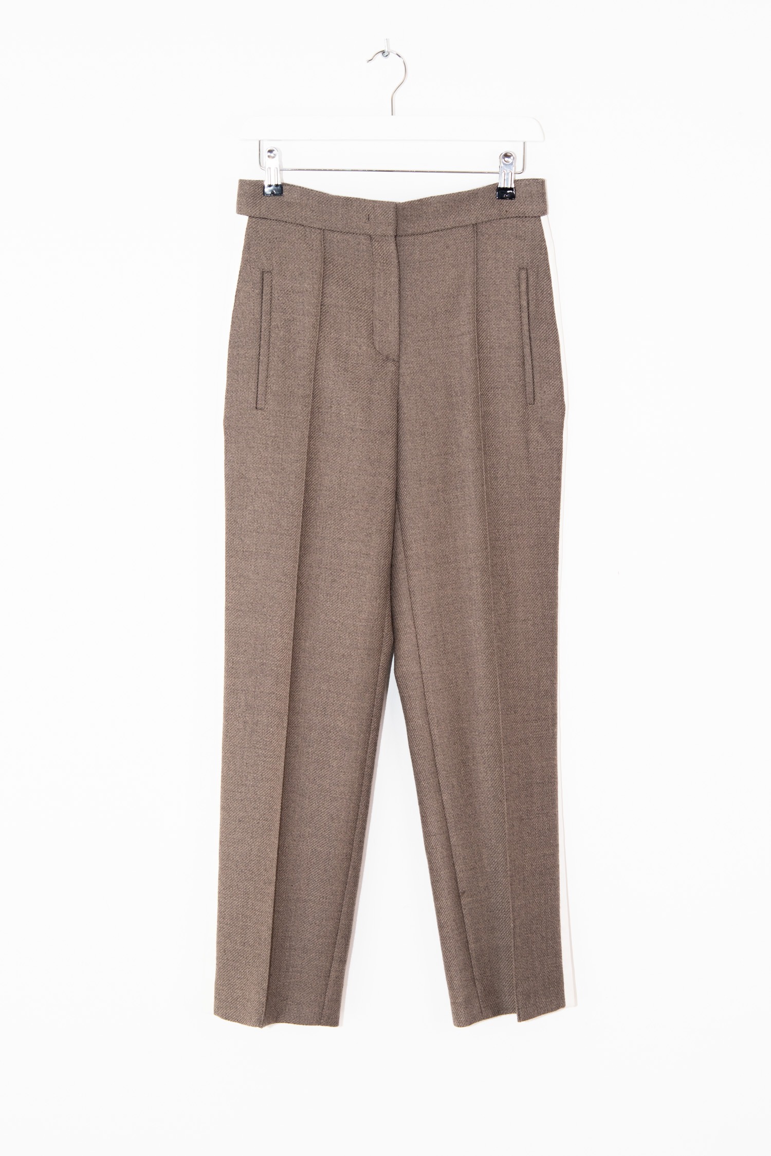 Fendi "Porphry" Hose mit Streifen in Hellbraun