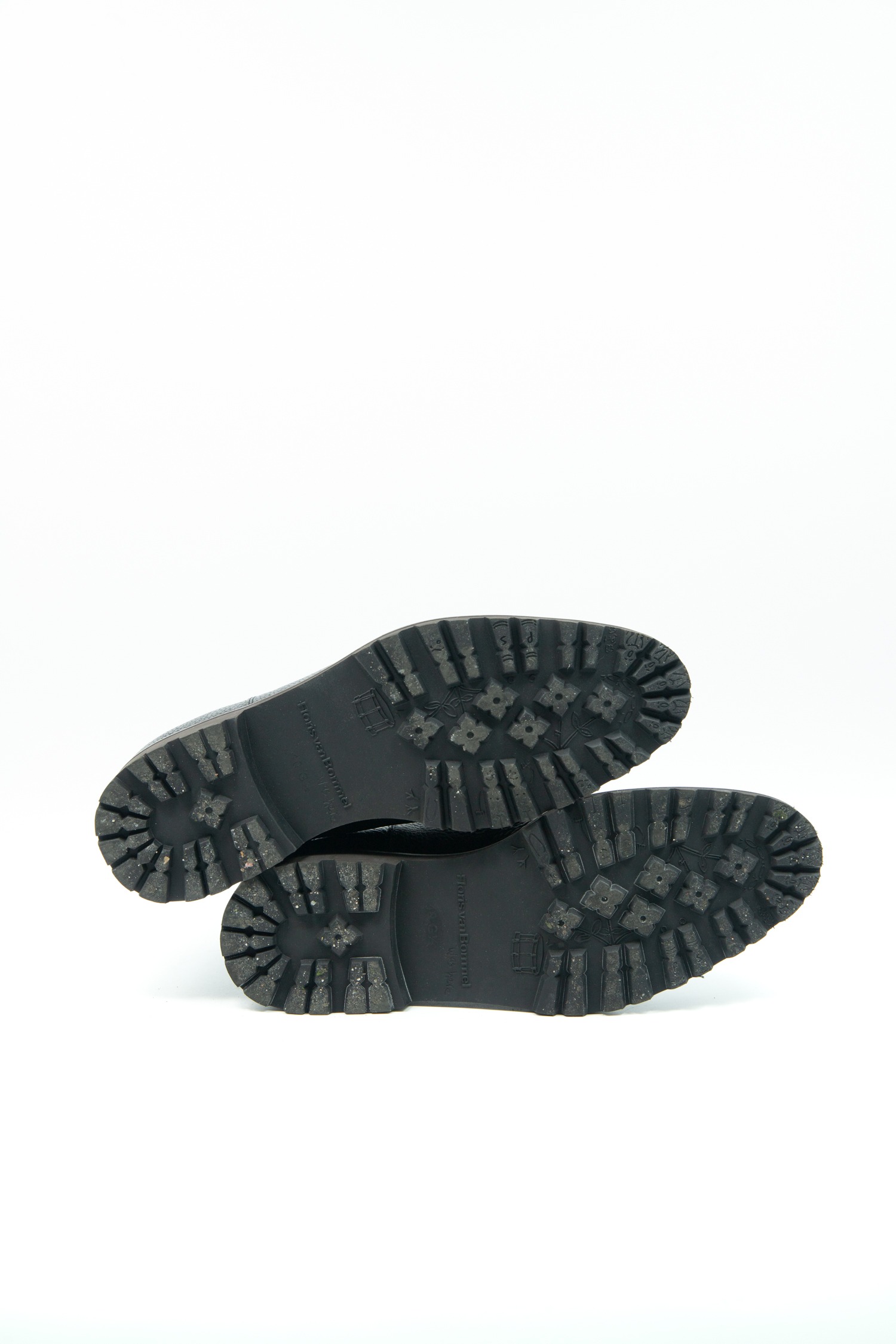 Floris van Bommel Chelsea Boots aus Leder in Schwarz