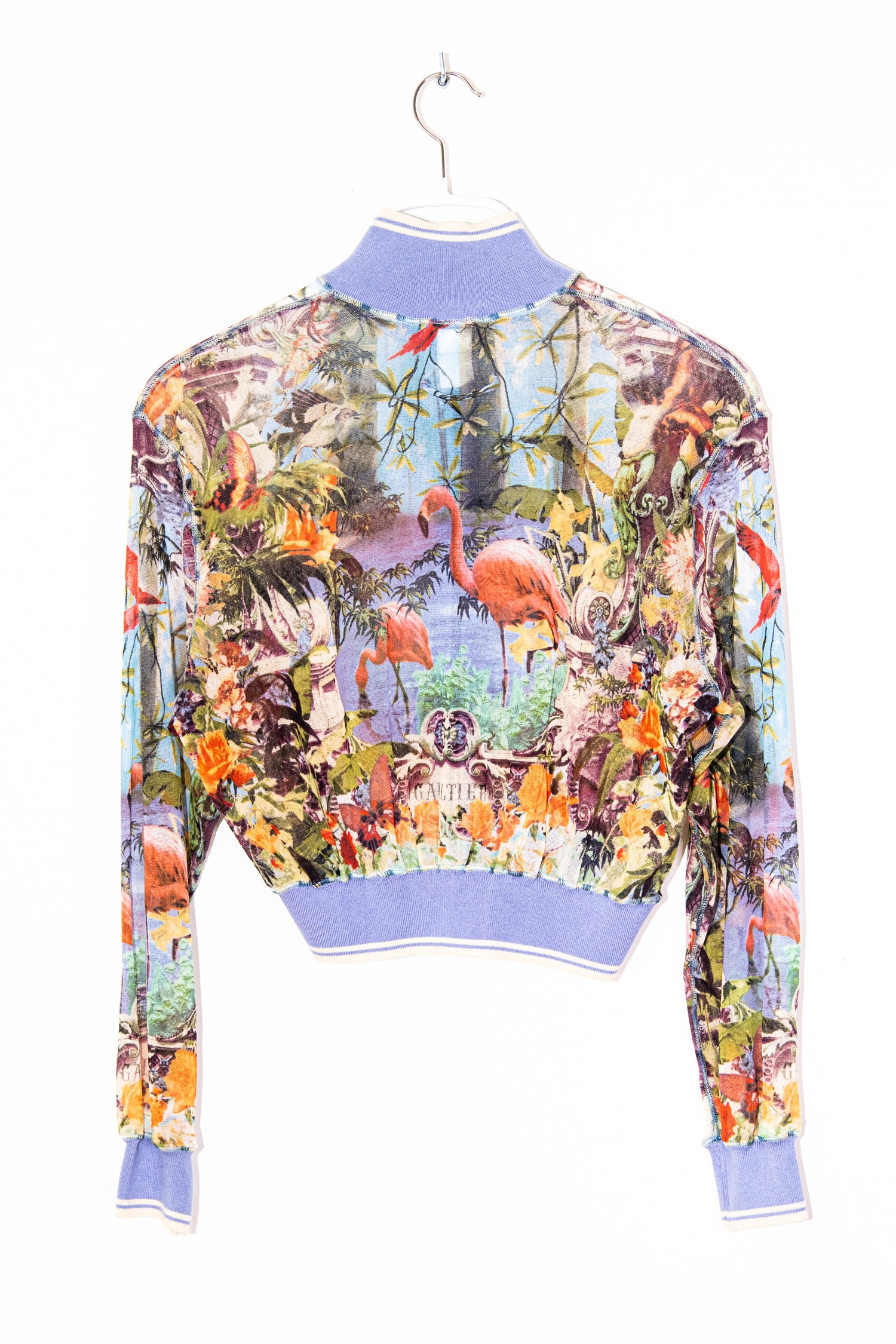 Vintage Jean Paul Gaultier Soleil Blouson mit tropischen Motiven