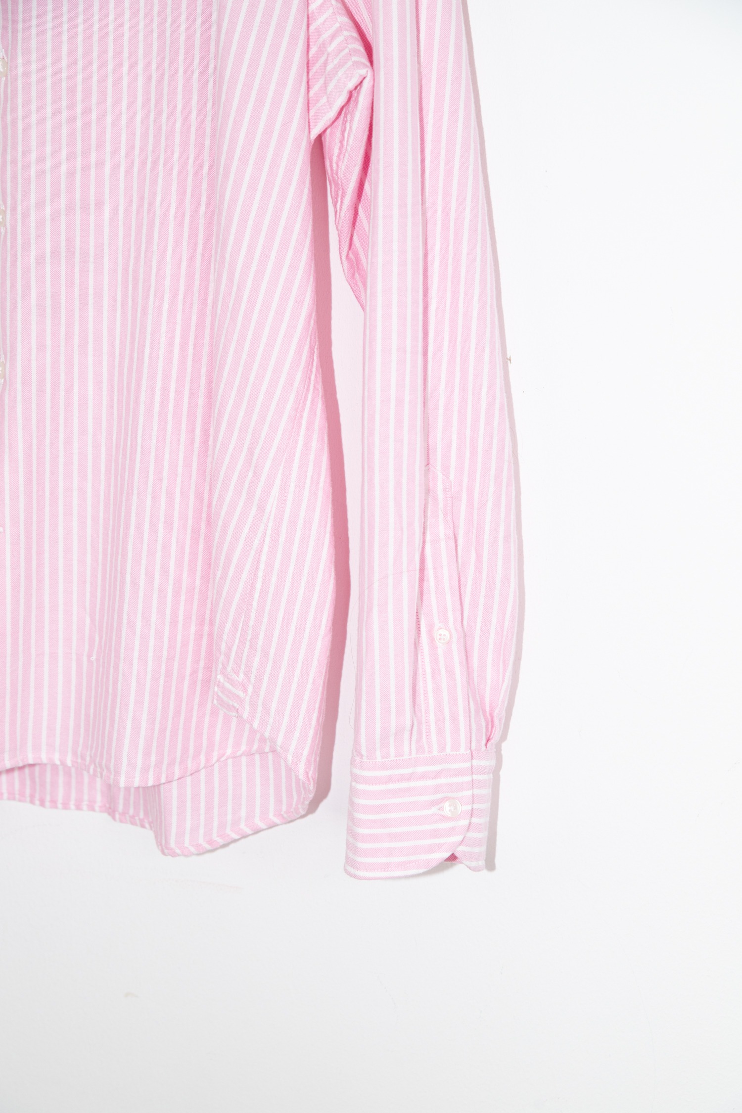 Ghirardelli Hemd mit Streifen in Rosa und Weiß