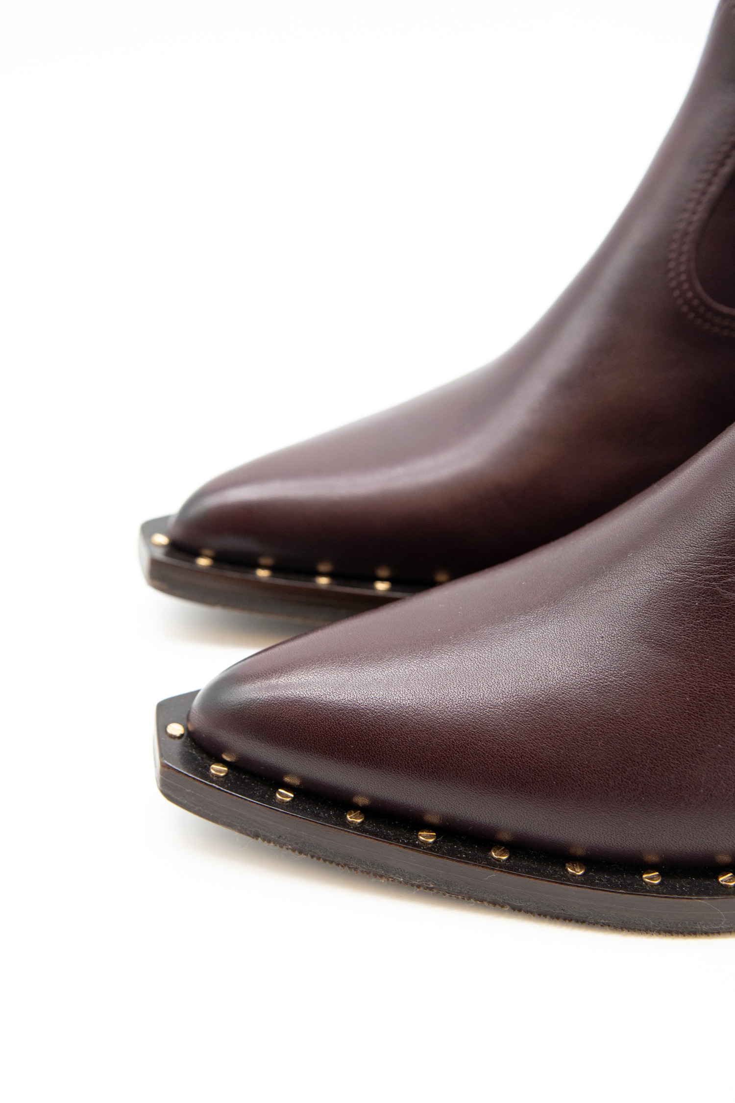 Golden Goose "Debbie" Stiefeletten in Bordeauxrot