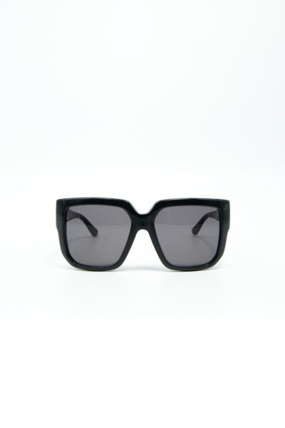 Gucci "GG3727" Sonnenbrille in Schwarz und Gold