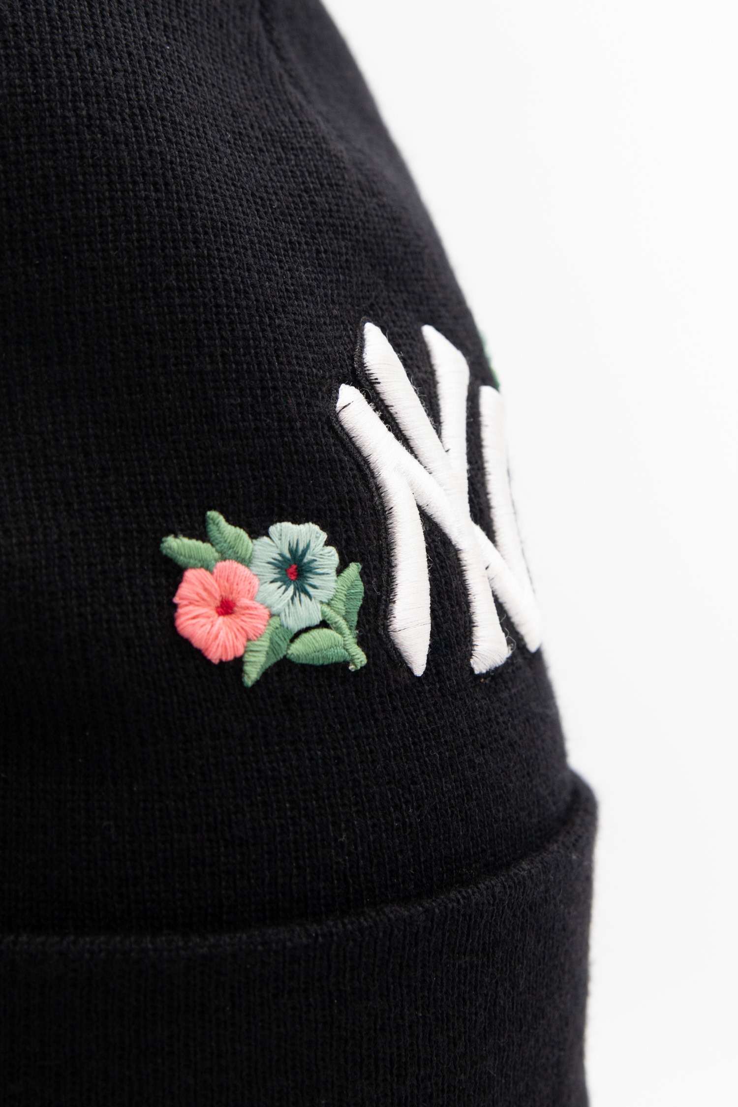 Gucci x New York Yankees Mütze mit Stickerei in Schwarz