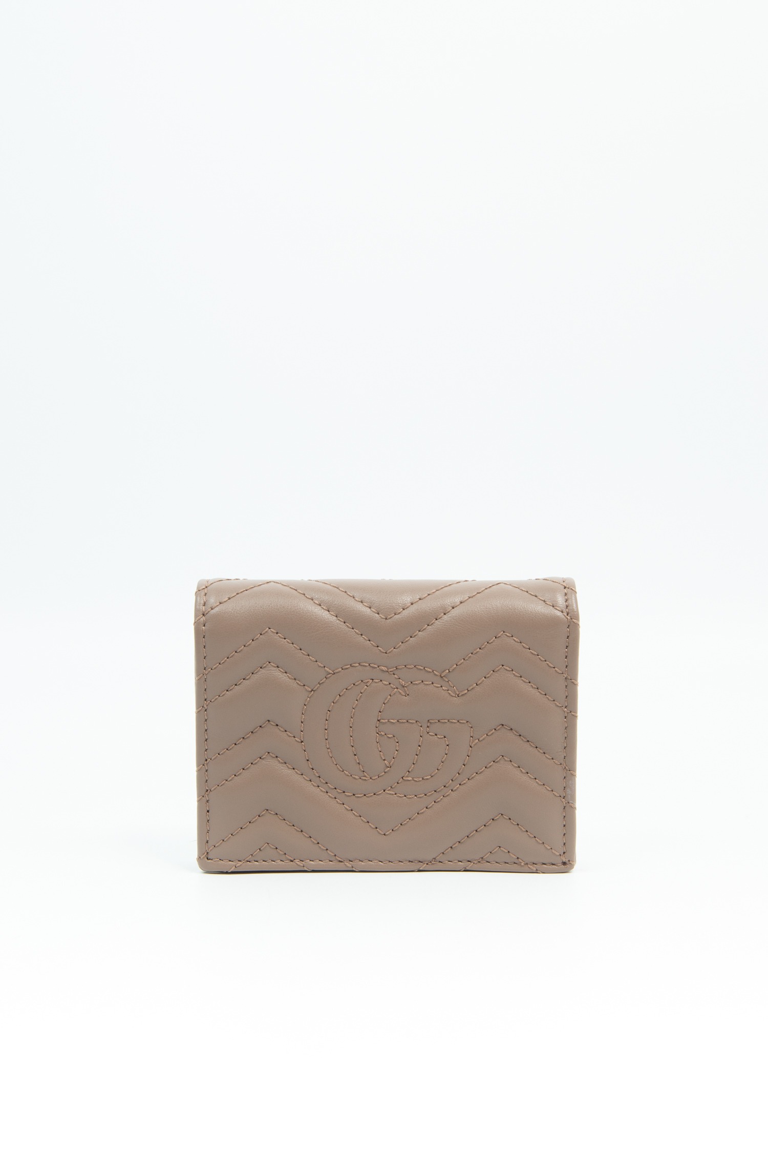 Gucci "GG Marmont" Portemonnaie in Beige