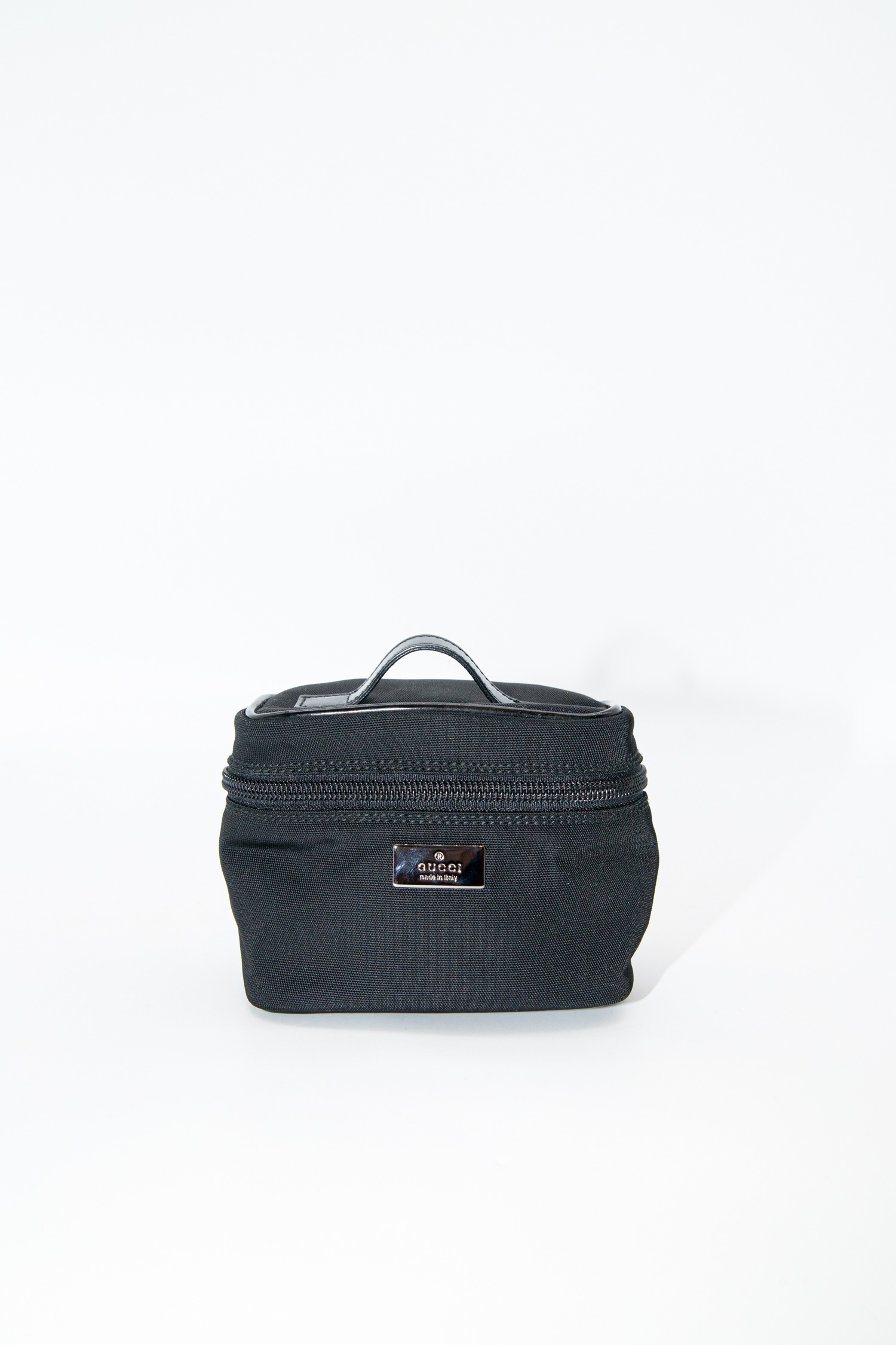 Gucci "Vanity" Mini-Kosmetiktasche in Schwarz