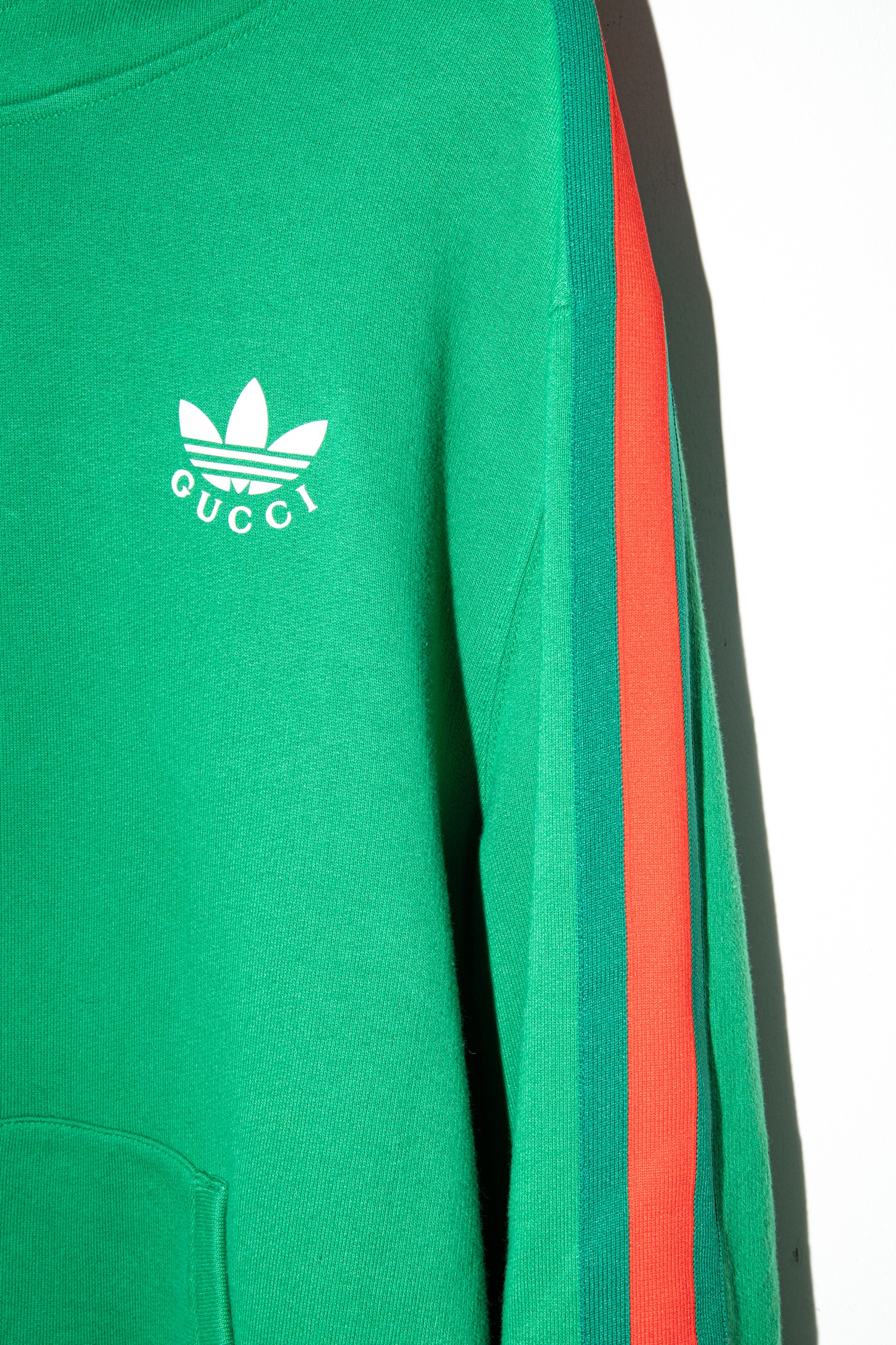 Gucci x Adidas Kapuzenpullover in Grün