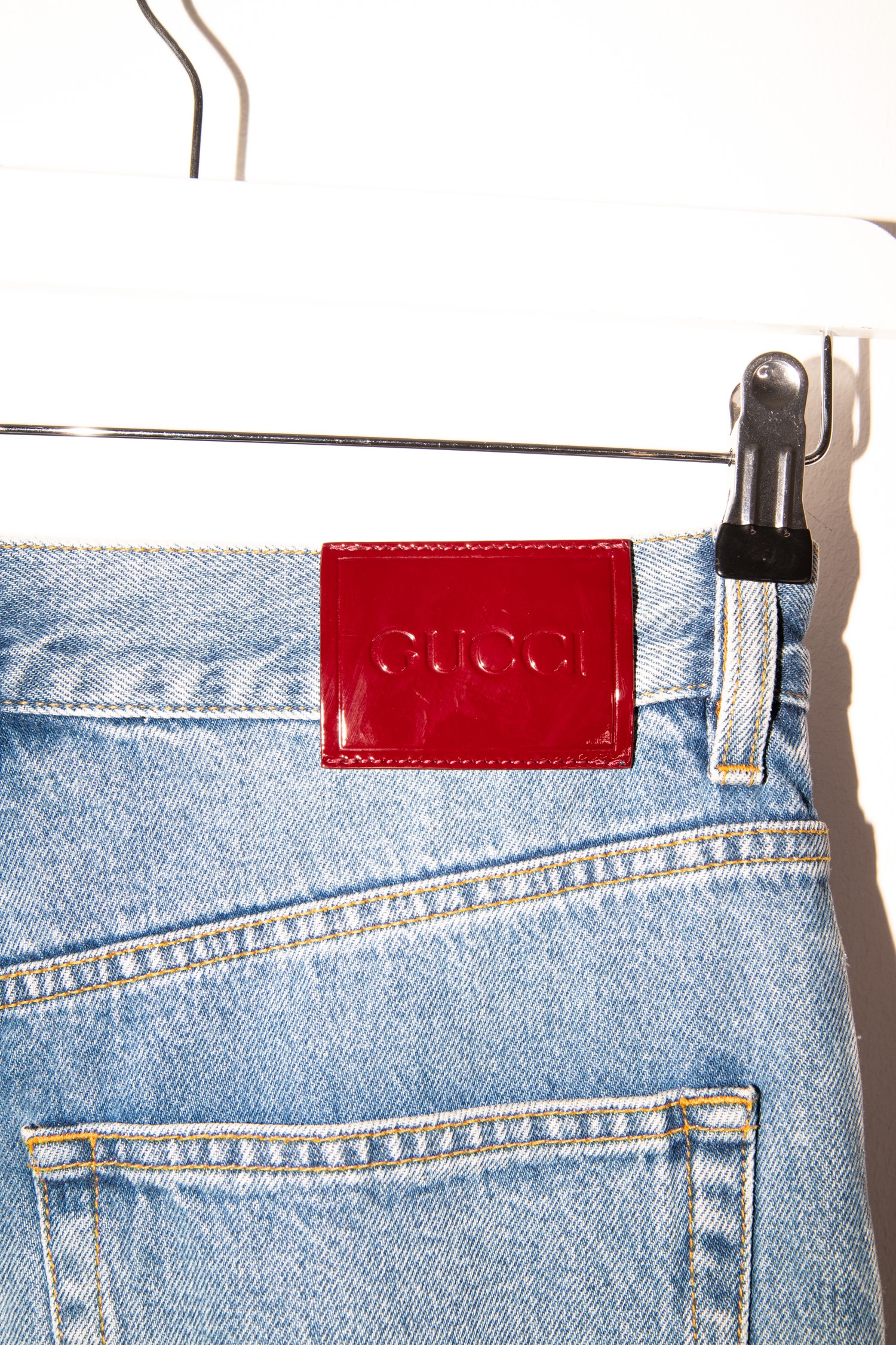 Gucci Boyfriend Jeans in Hellblau
