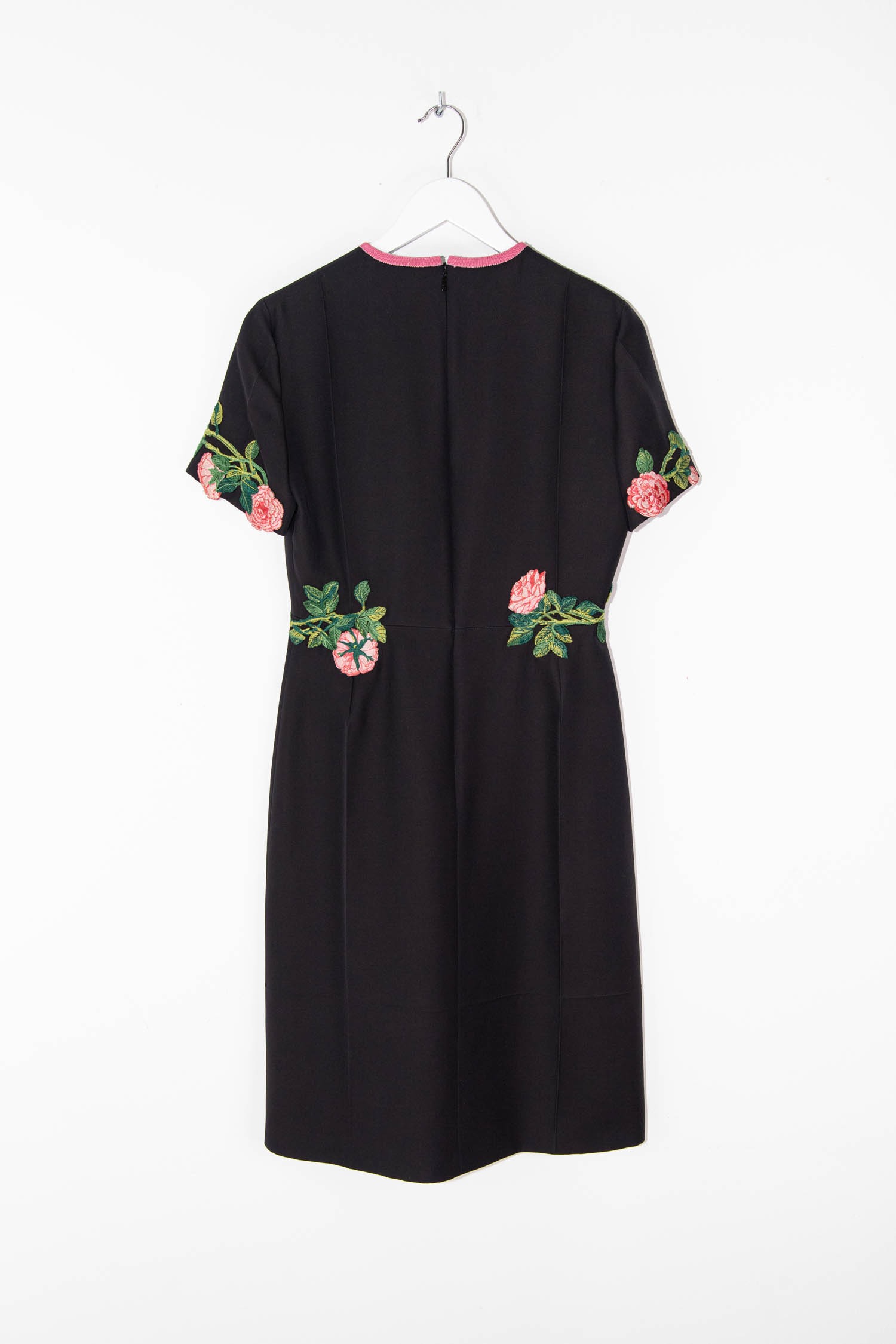 Gucci Midikleid mit Rosendetails