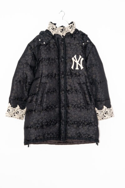 Gucci "NY Yankees" Puffermantel in Schwarz