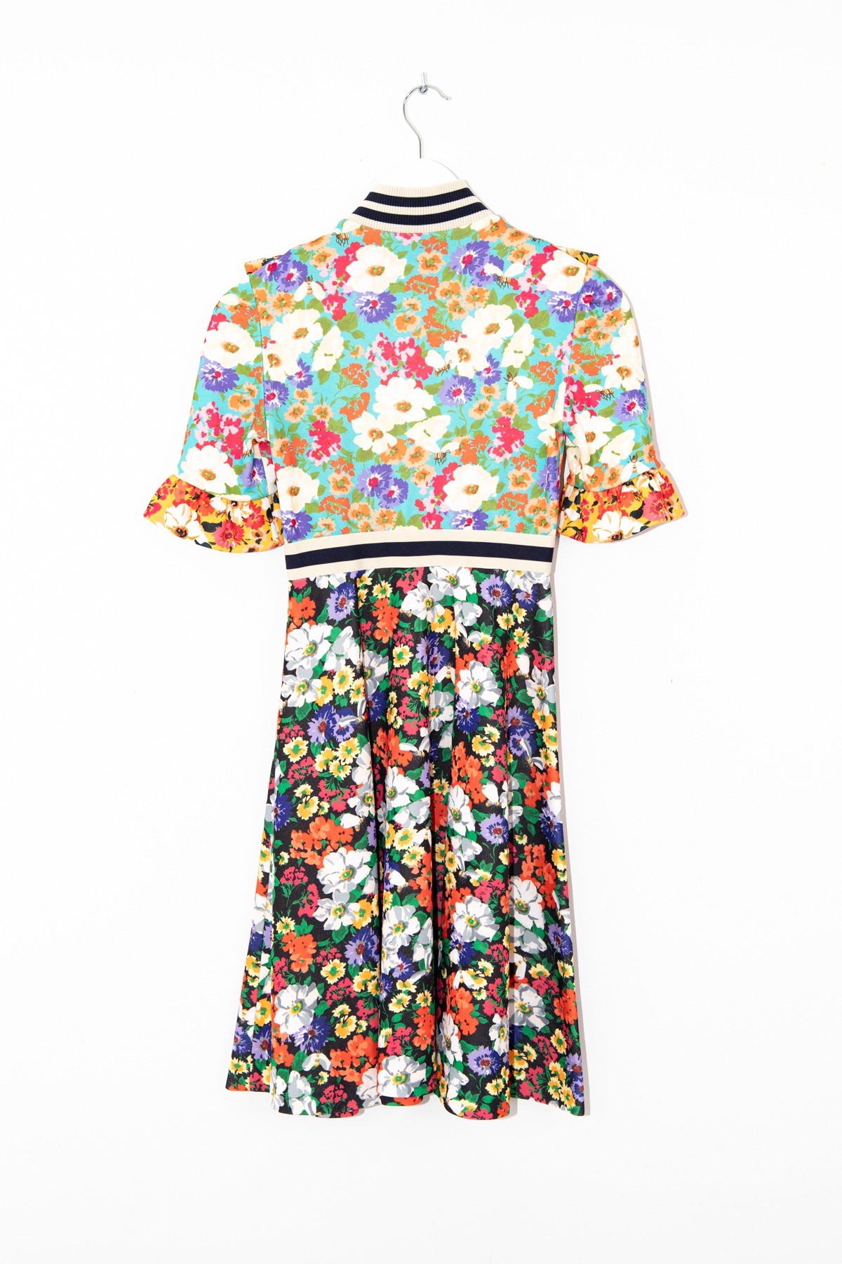 Gucci Minikleid mit floralem Muster