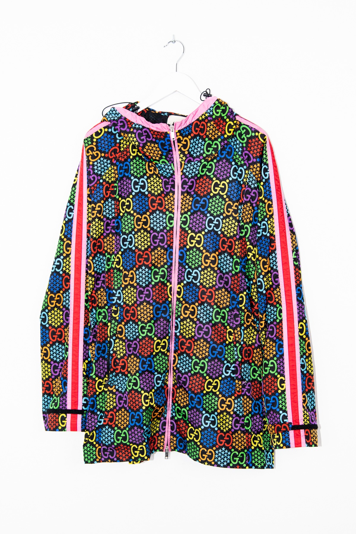 Gucci "Psychedelic" Outdoorjacke mit buntem Muster