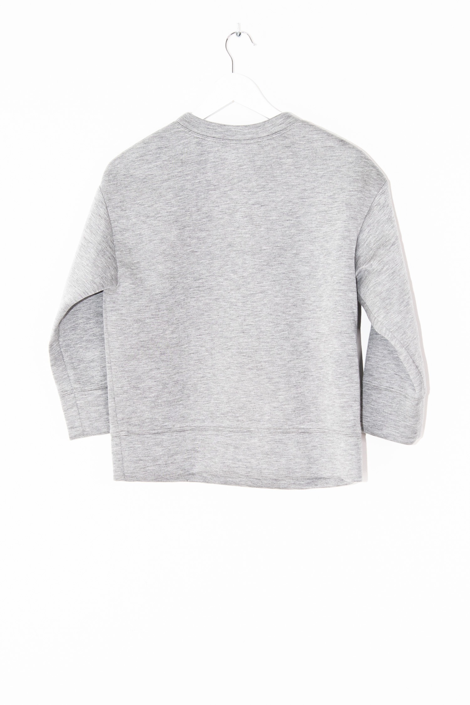 Gucci Sweatshirt mit Vogelmotiv in Grau