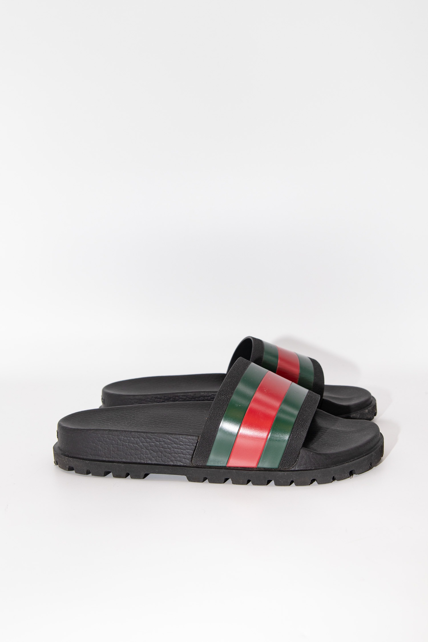 Gucci Pantoletten aus Gummi