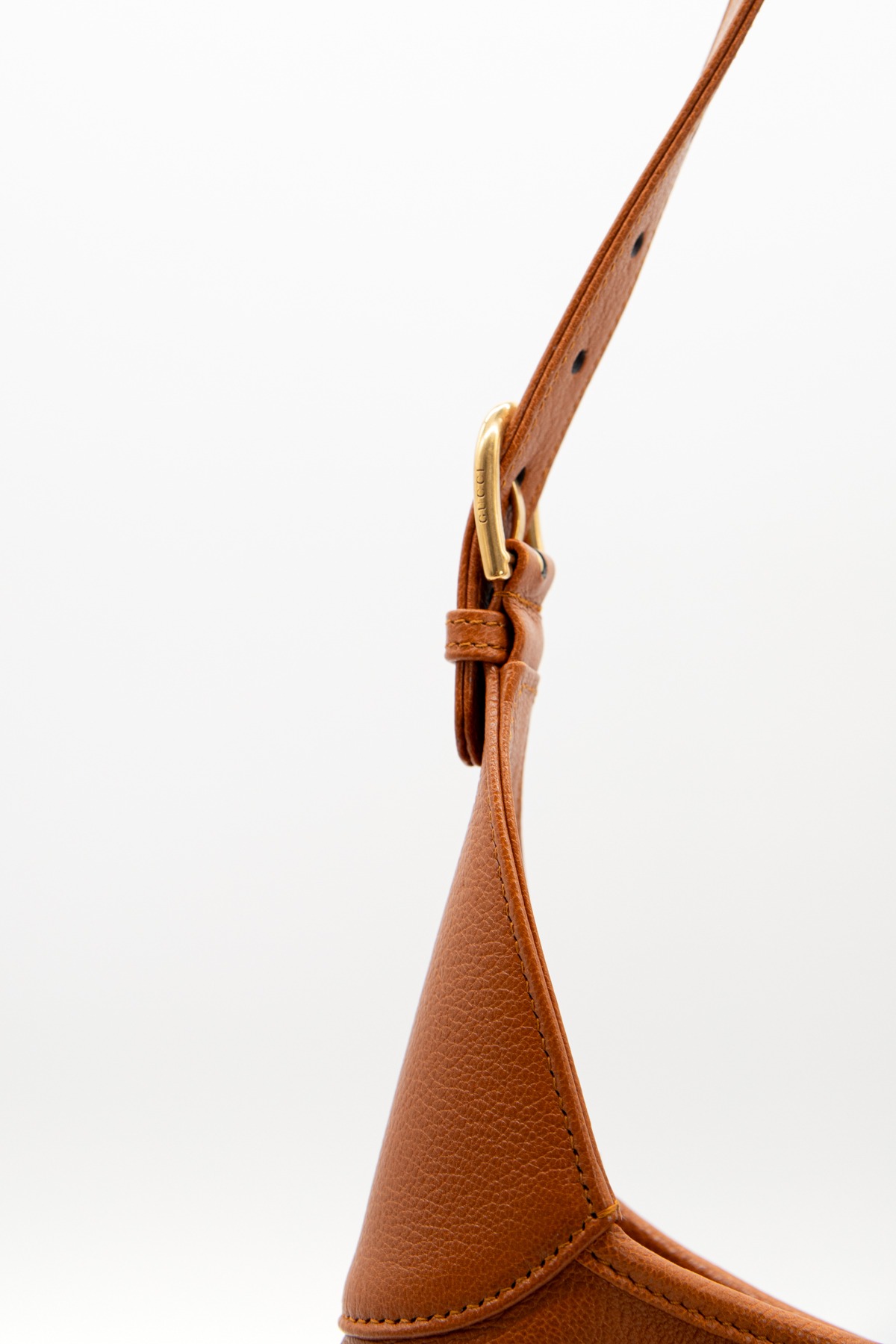 Gucci "Aphrodite" Schultertasche in Braun und Gold