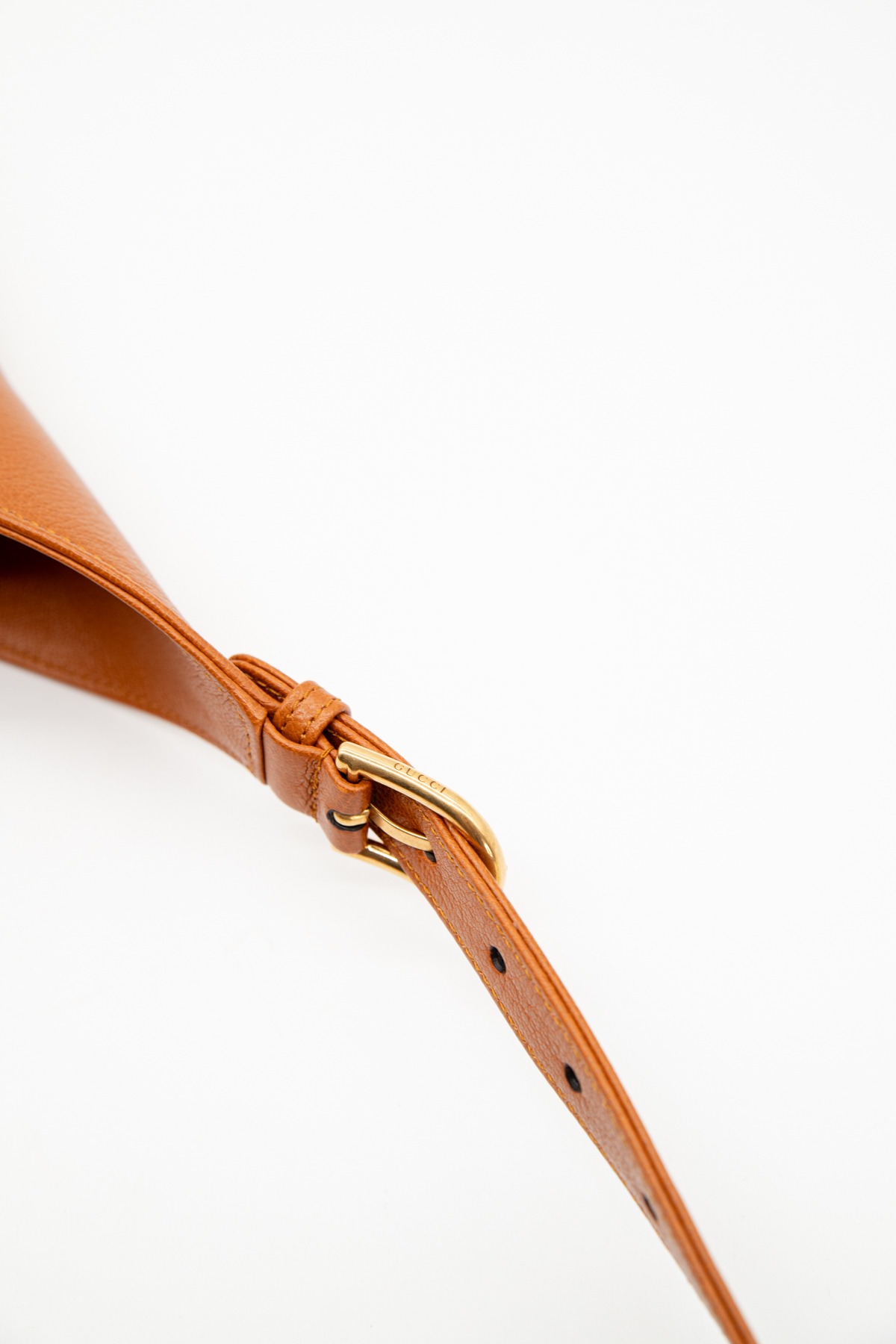 Gucci "Aphrodite" Schultertasche in Braun und Gold