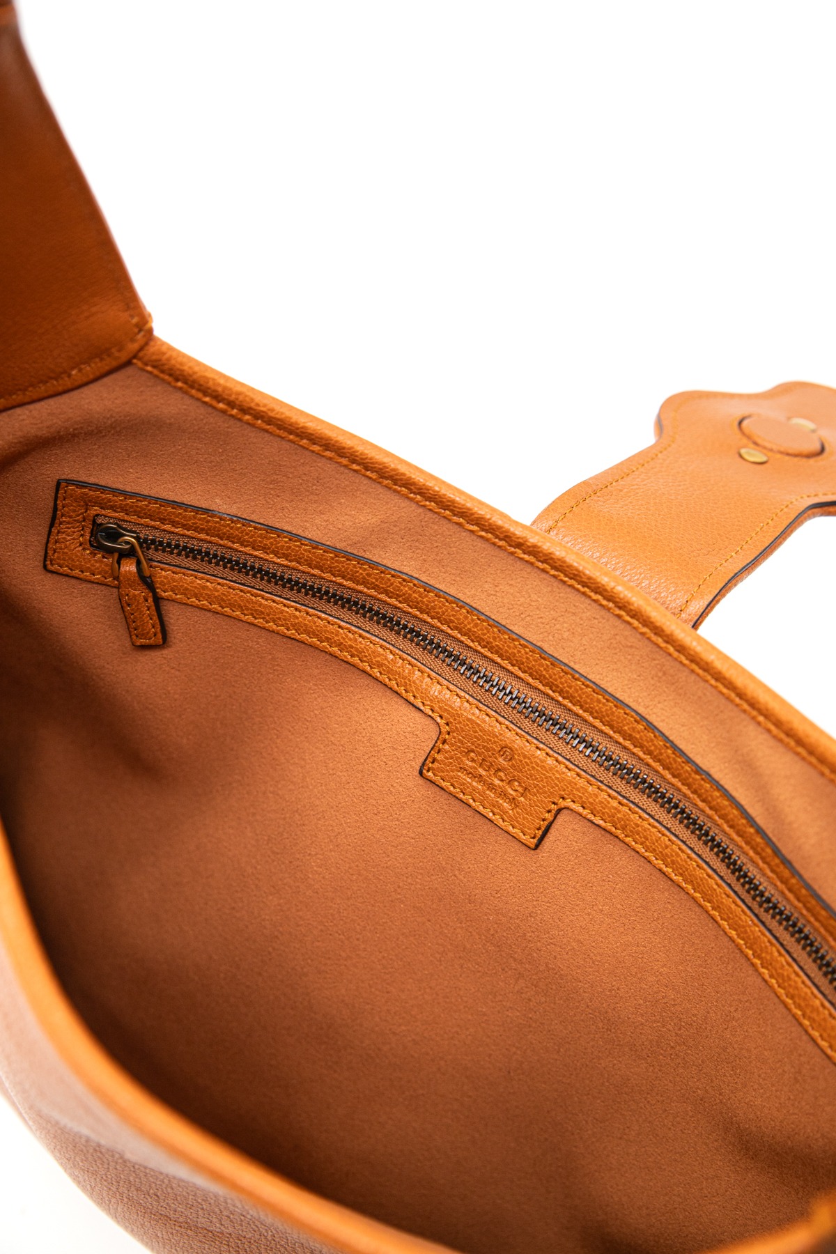 Gucci "Aphrodite" Schultertasche in Braun und Gold