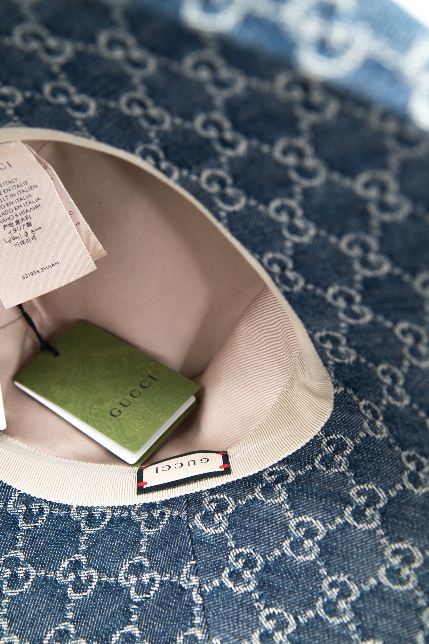 Gucci Fischerhut aus Denim