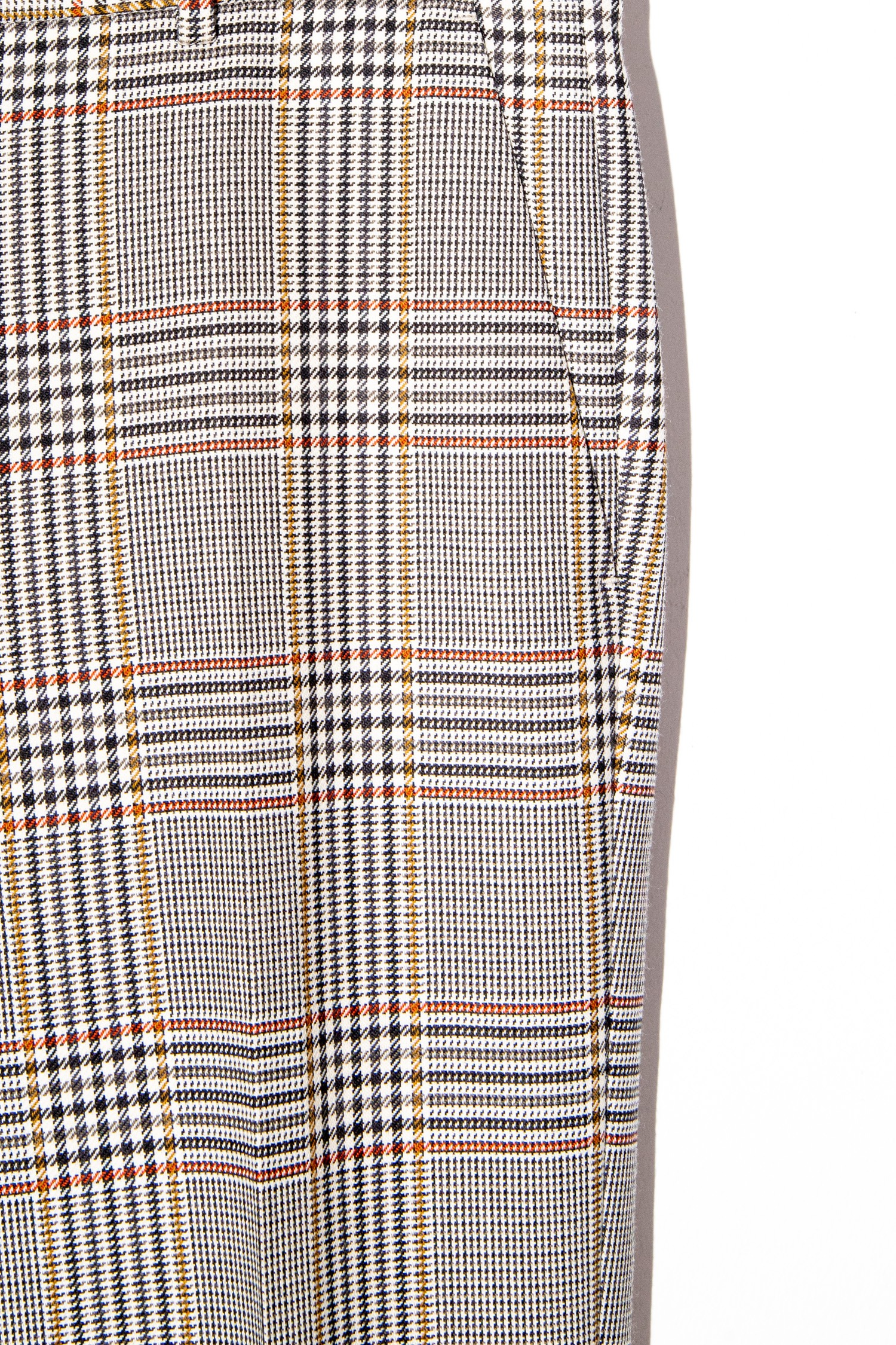 Gucci Hose mit Karomuster in Beige und Braun