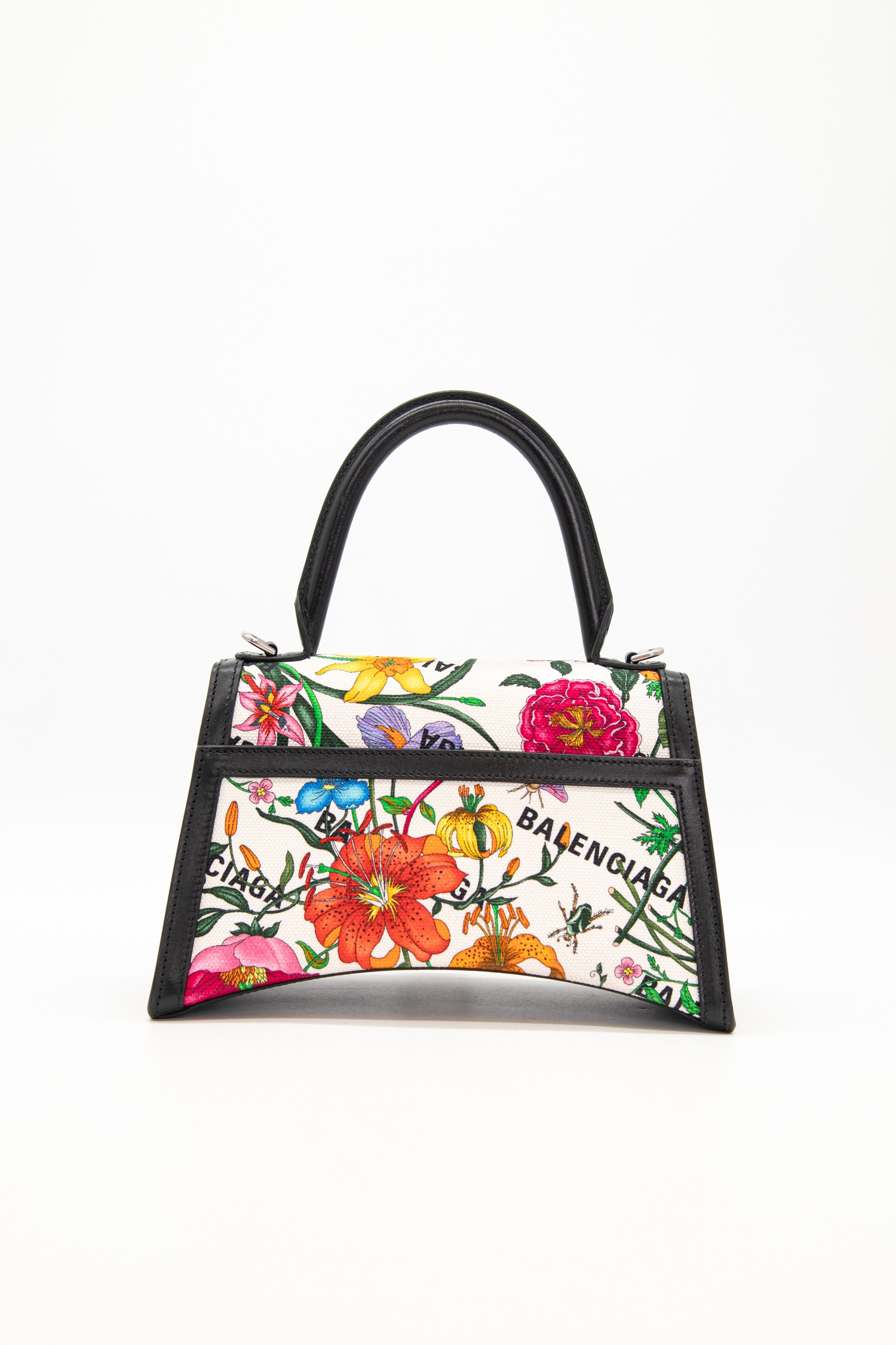 GuccixBalenciaga "The Hacker Project Flora Hourglass" Tasche