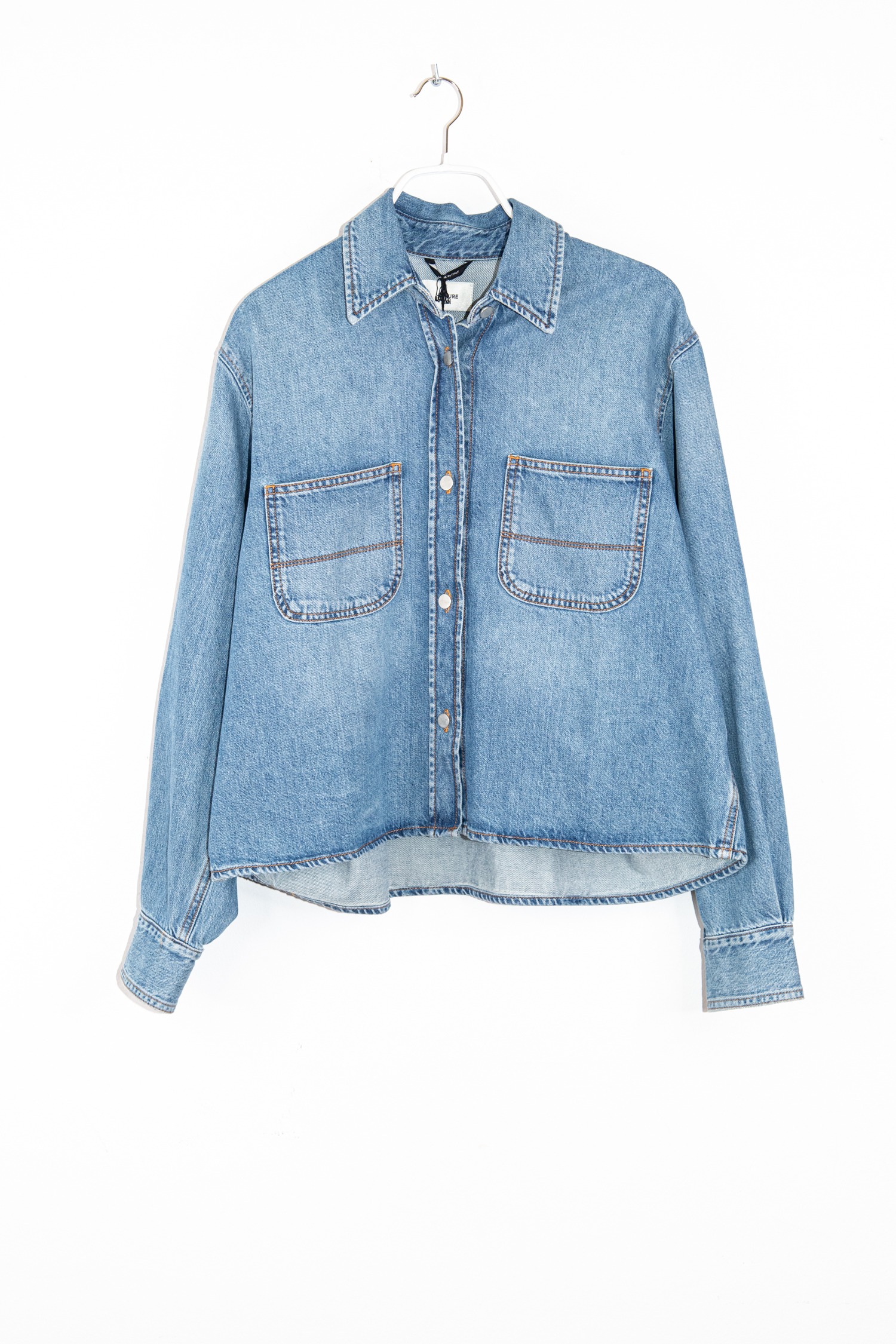 Haikure „Wanda“ Hemd aus Denim in Blau