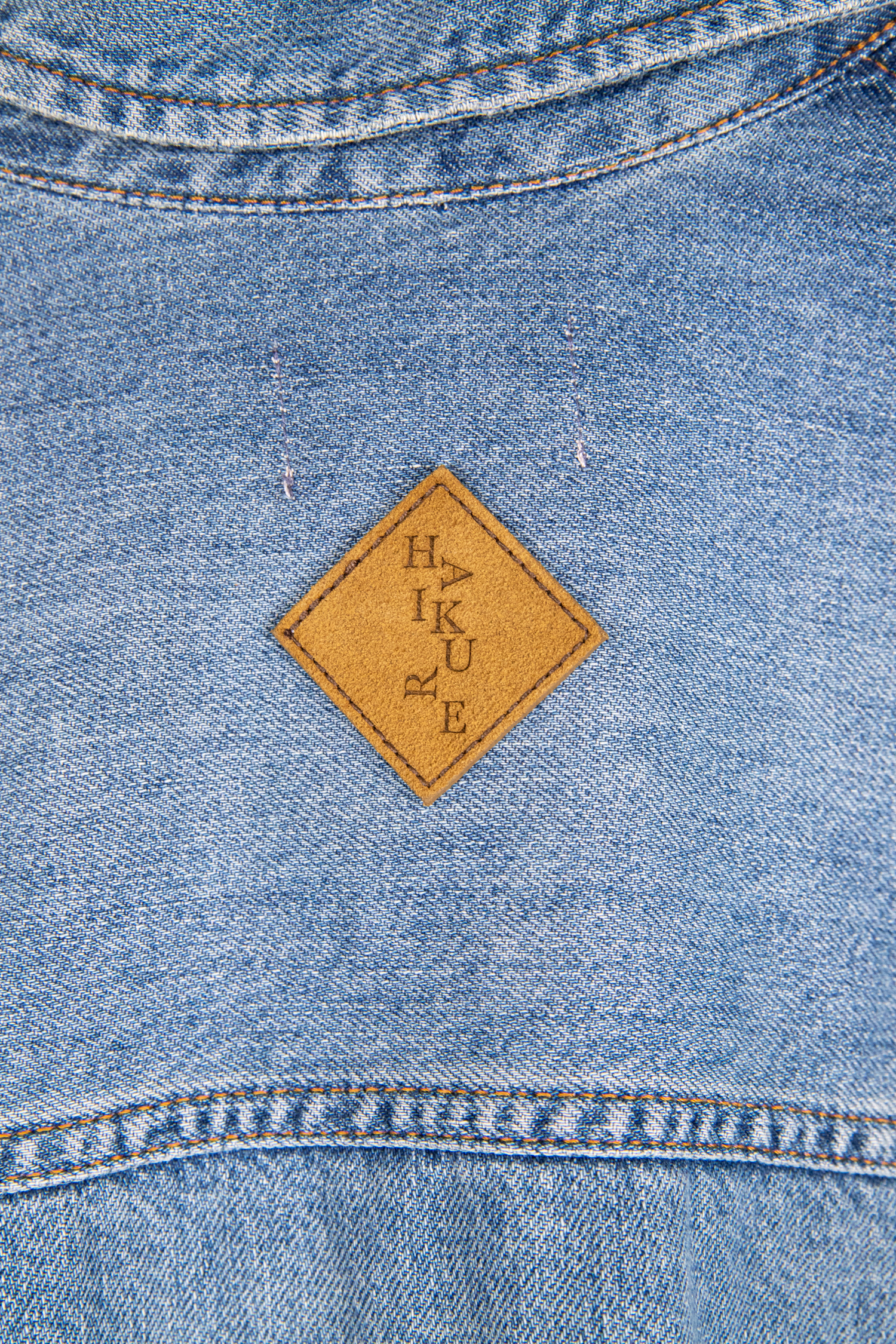 Haikure „Wanda“ Hemd aus Denim in Blau