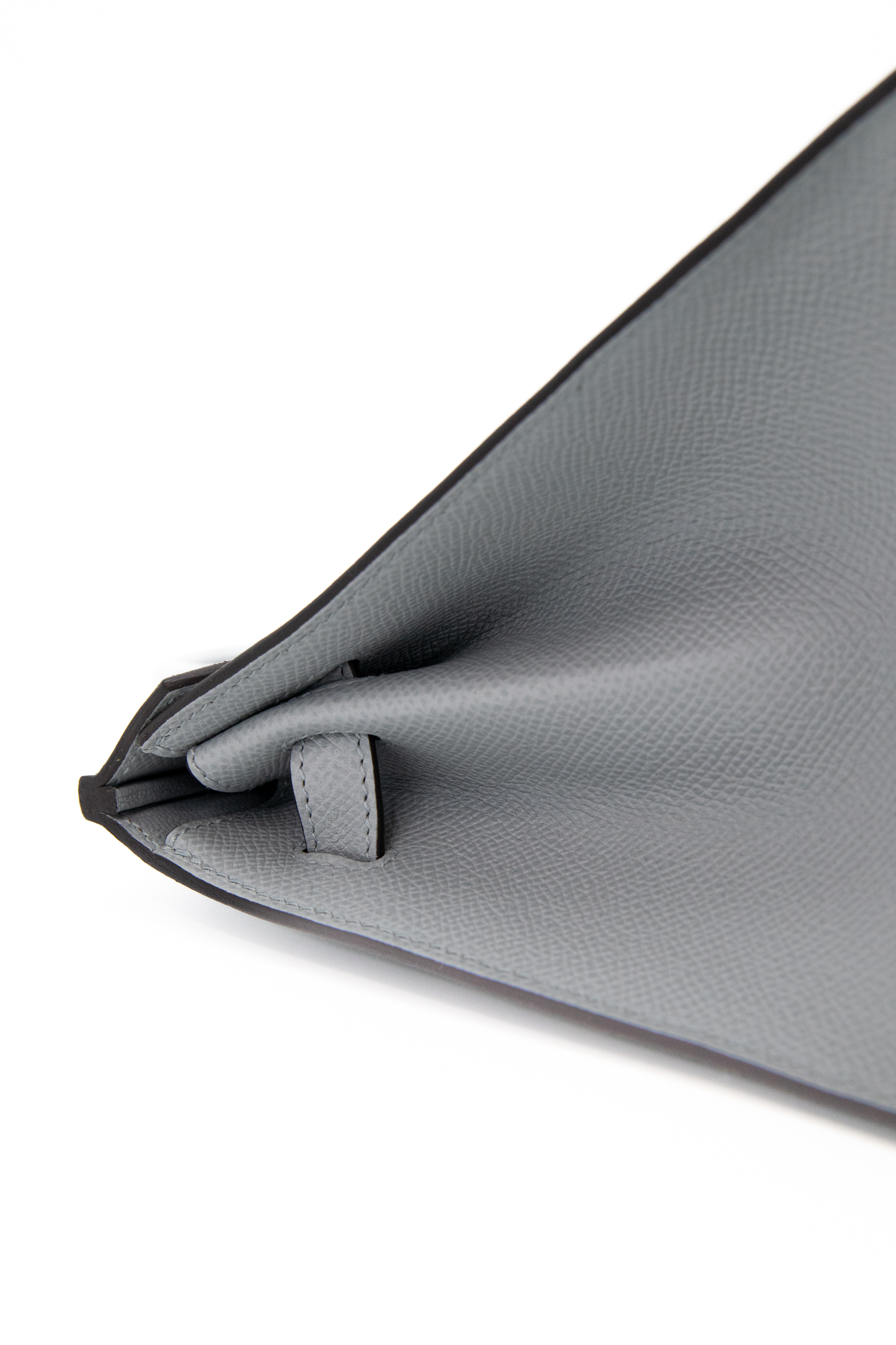 Hermès "Birkin Bag 25" Handtasche in Hellgrau