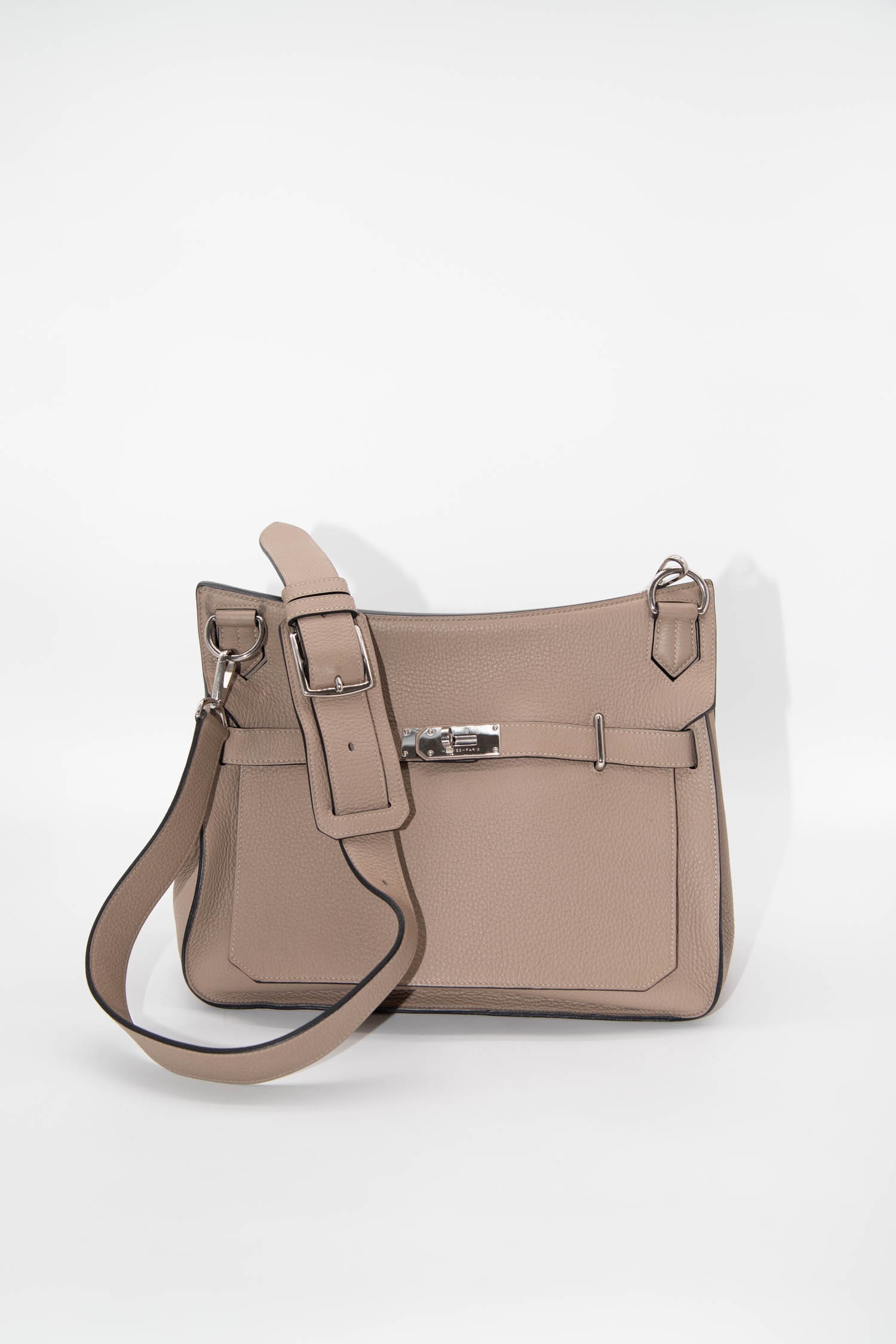 Hermès "Jypsière" Umhängetasche in Beige