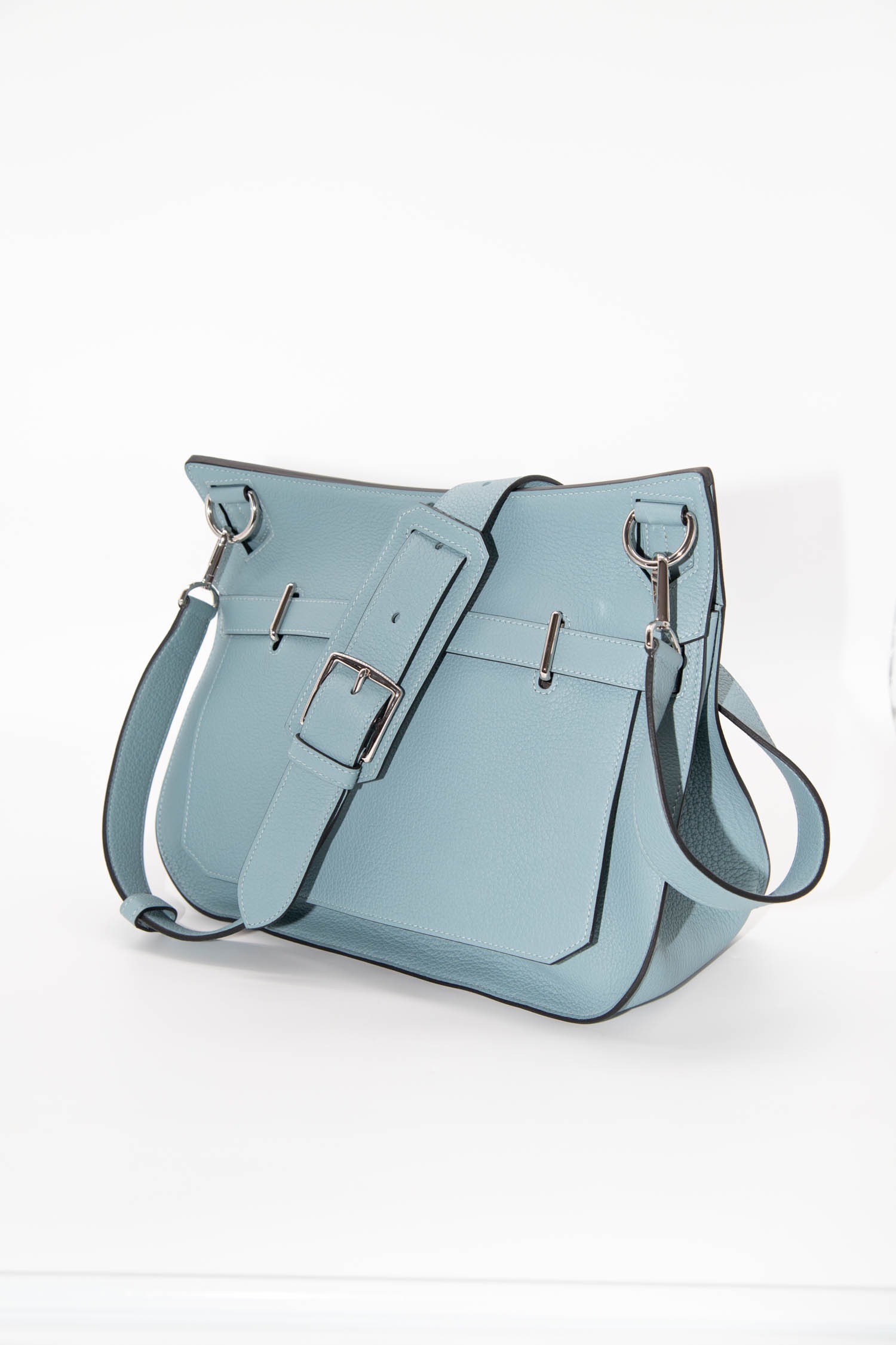 Hermès "Jypsière" Umhängetasche in Hellblau