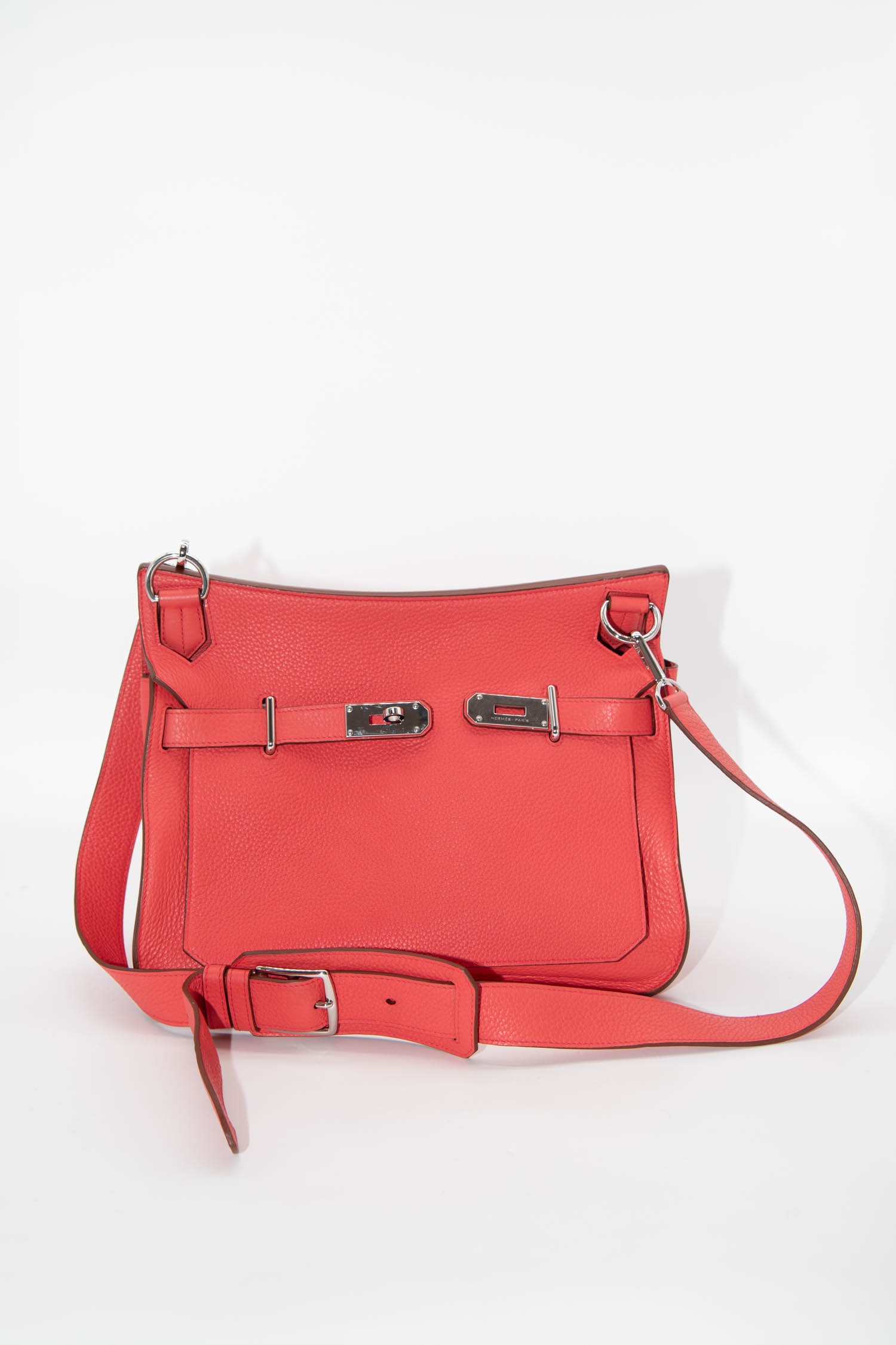 Hermès "Jypsière" Umhängetasche in Hummerfarben