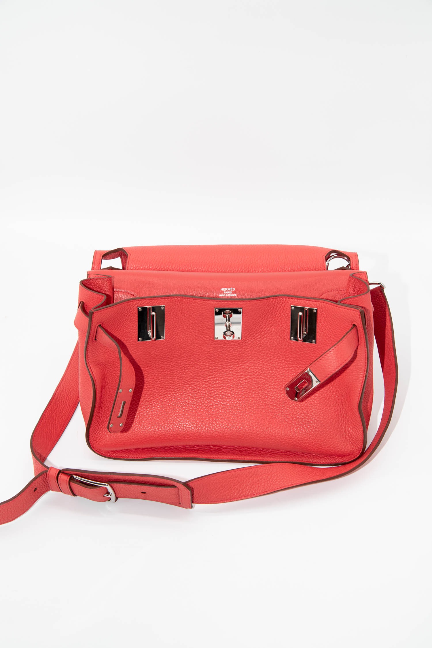 Hermès "Jypsière" Umhängetasche in Hummerfarben