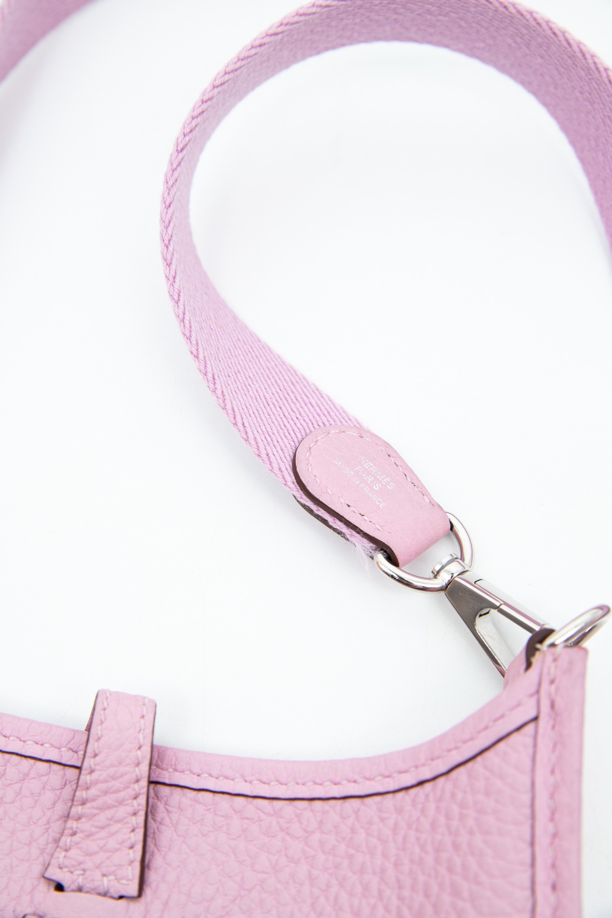 Hermès "Evelyne 18" Umhängetasche in Rosa