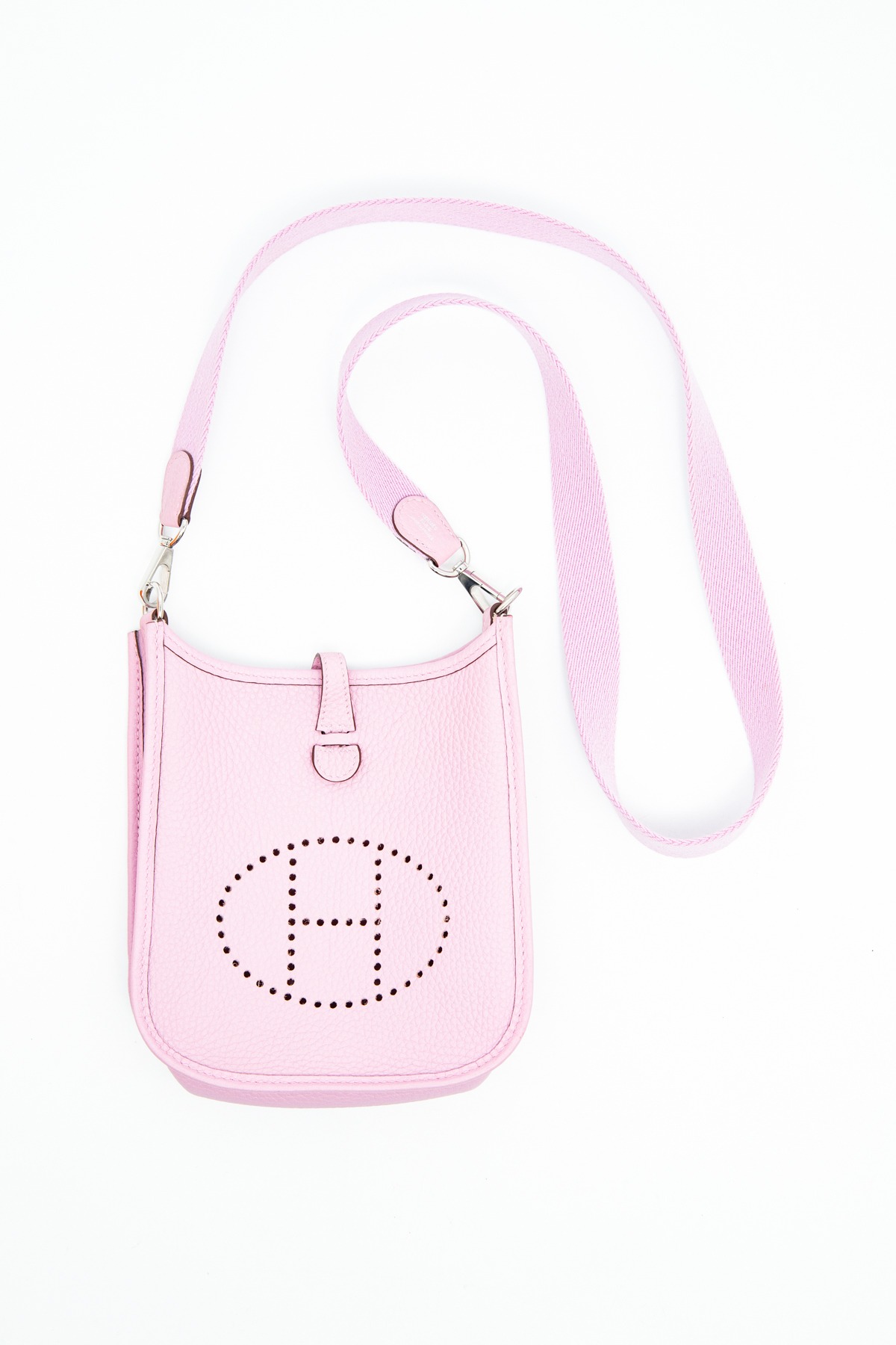 Hermès "Evelyne 18" Umhängetasche in Rosa