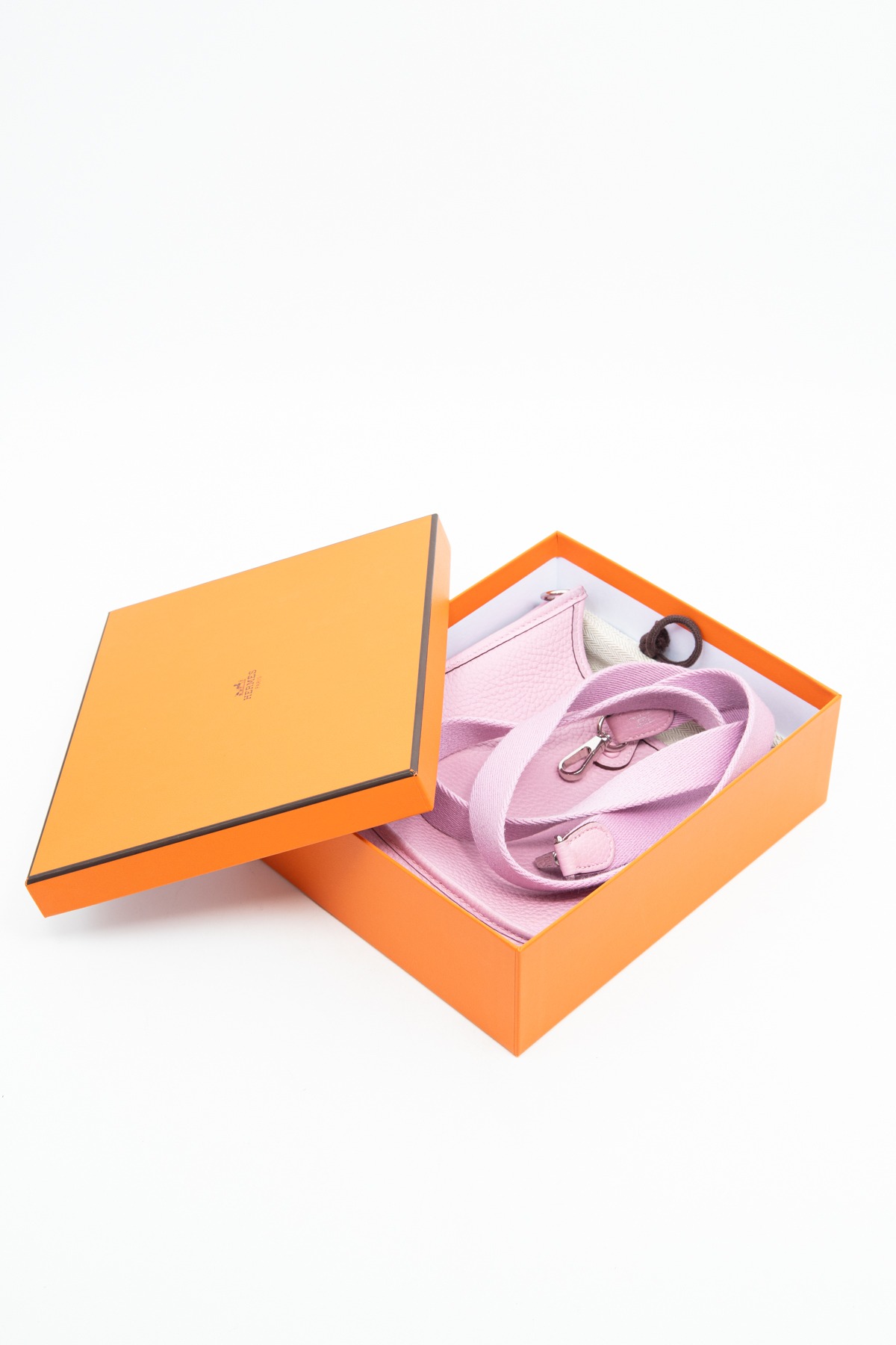 Hermès "Evelyne 18" Umhängetasche in Rosa