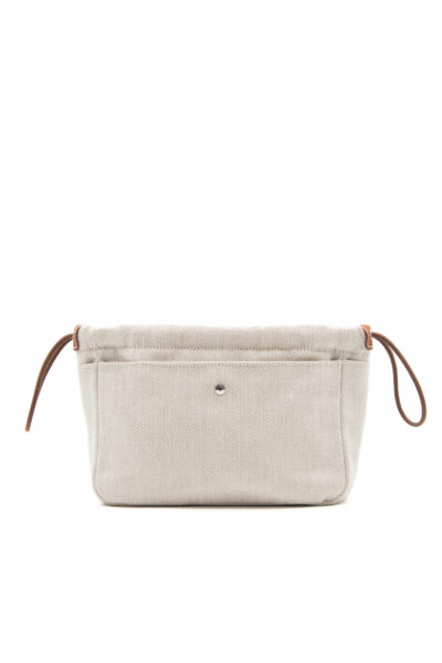 Hermès "Fourbi 20" Handtasche in Beige